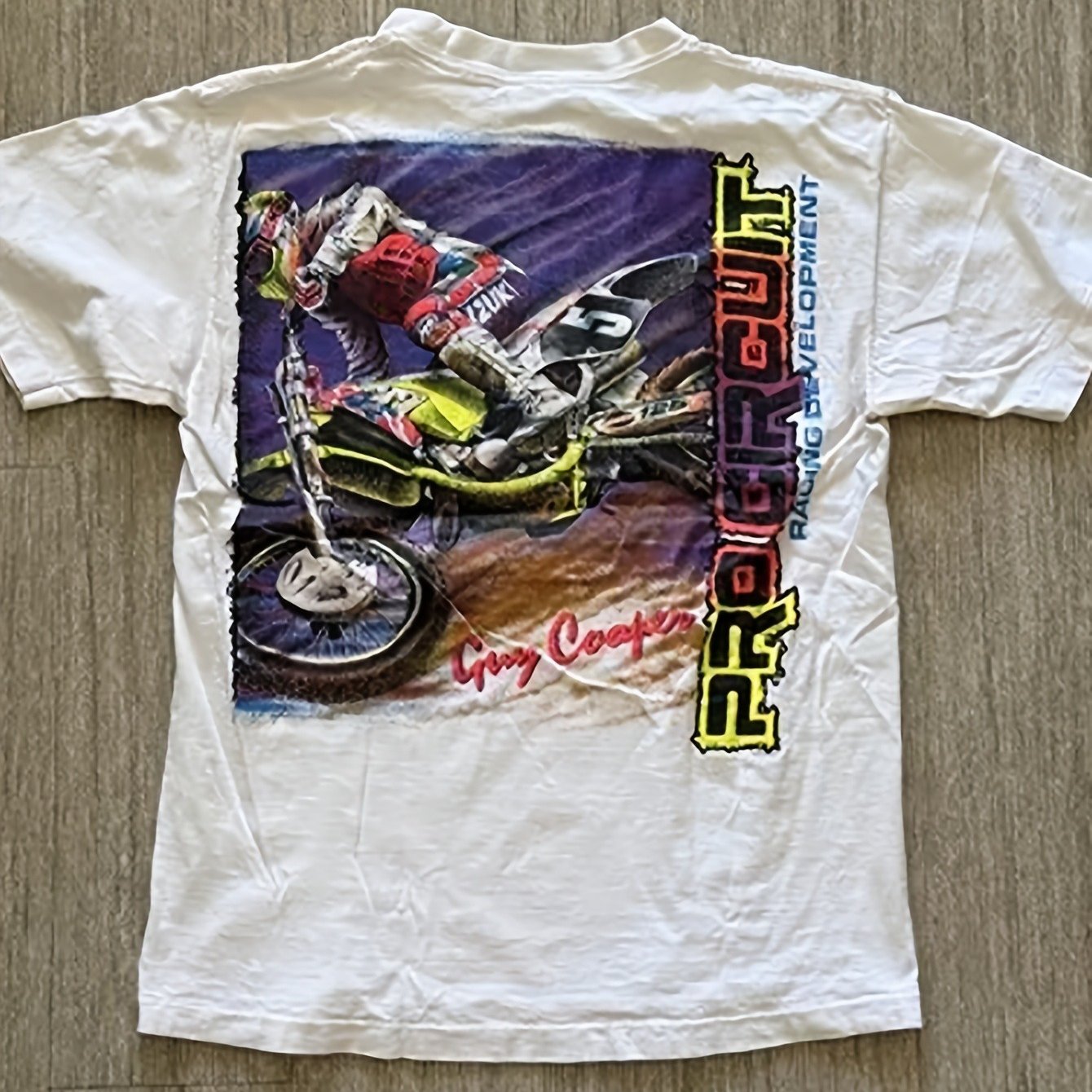 2026 New 1992 Team S-s Uz Guy Motocross T Shirt Medium