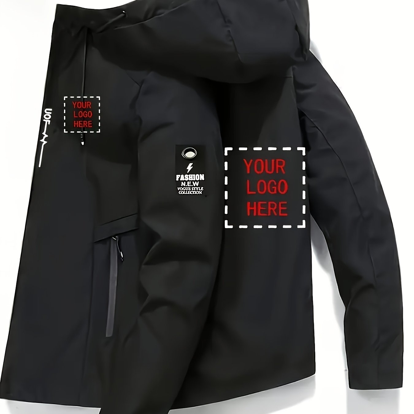 TEMU Custom Items, Tailored Work Uniforms, Promotional Clothing, Team-building Outfits. The Images, Text, Or Logos To Customize When Placing Your