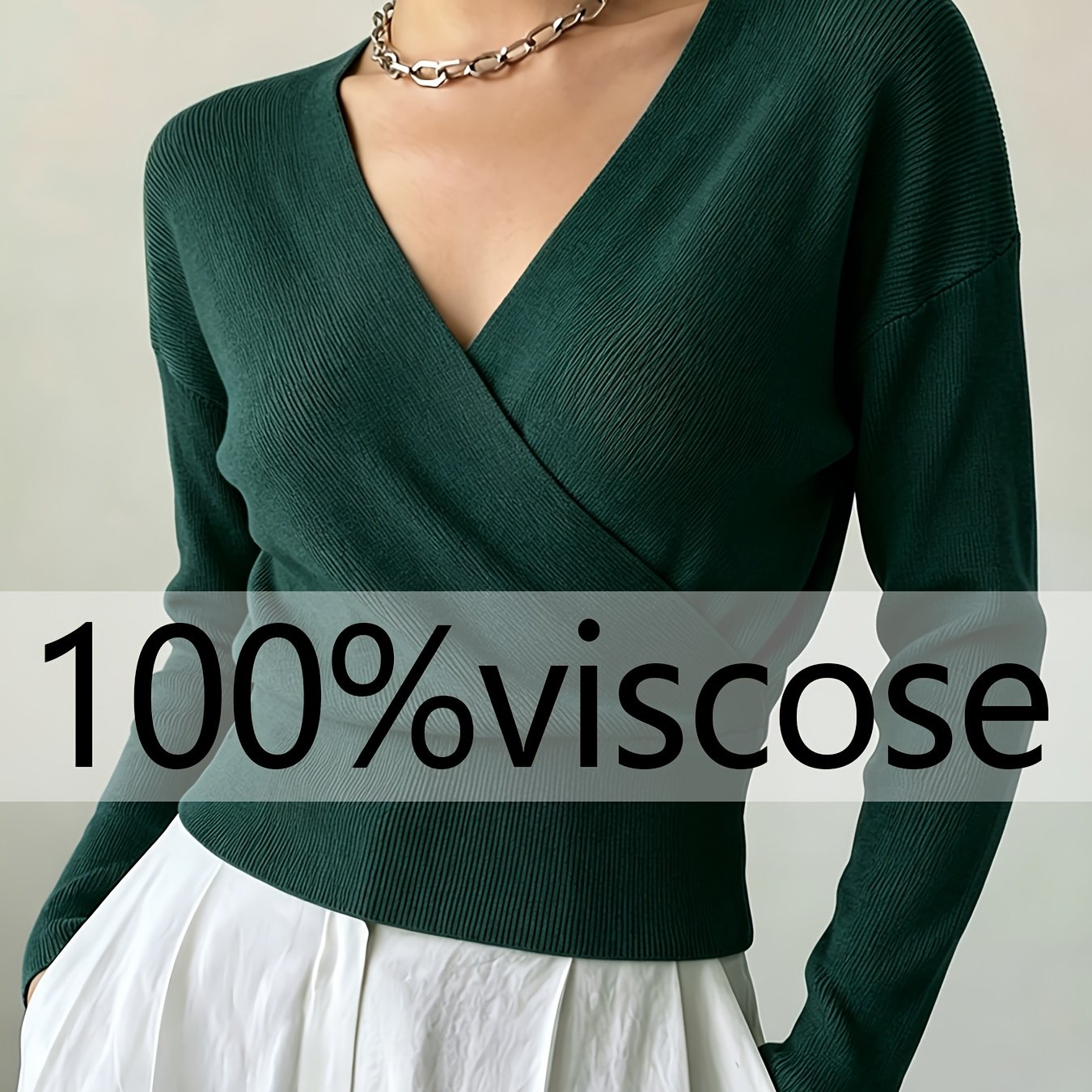 TEMU Pull Femme INS Automne Hiver à Col , Pull Long Amovible et Décontracté, Facile à Laver en Machine, Tendance et Polyvalent