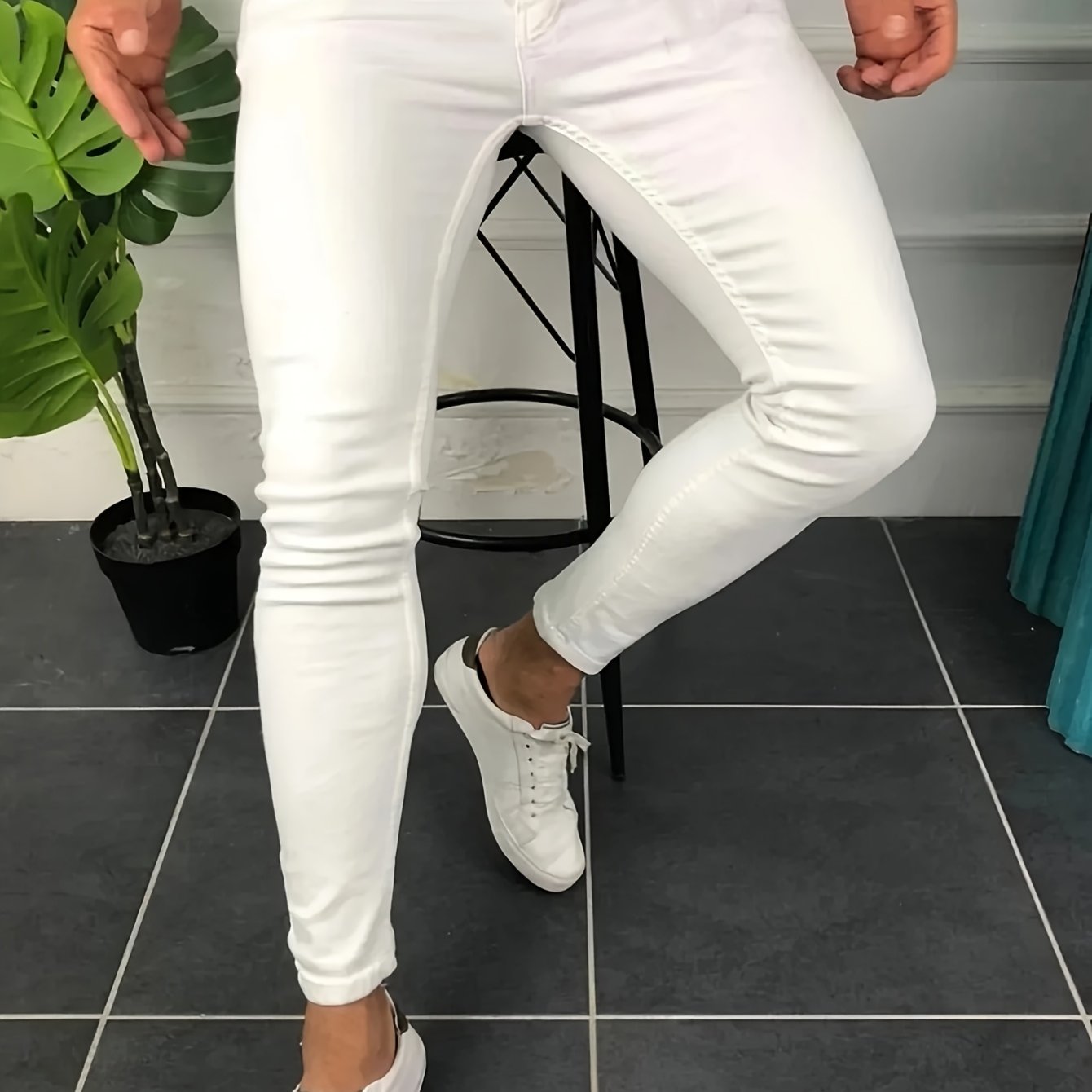 2024 's Korean Style Slim-fit Versatile Stretch Trendy Slimming Skinny Jeans