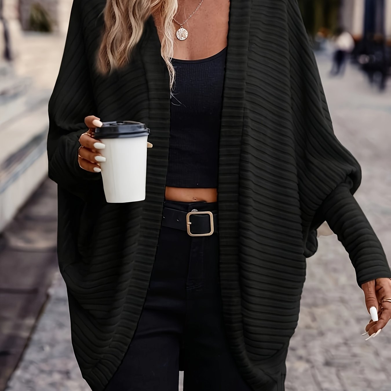 Loose, Fashionable, Versatile, Long Women's Cardigan