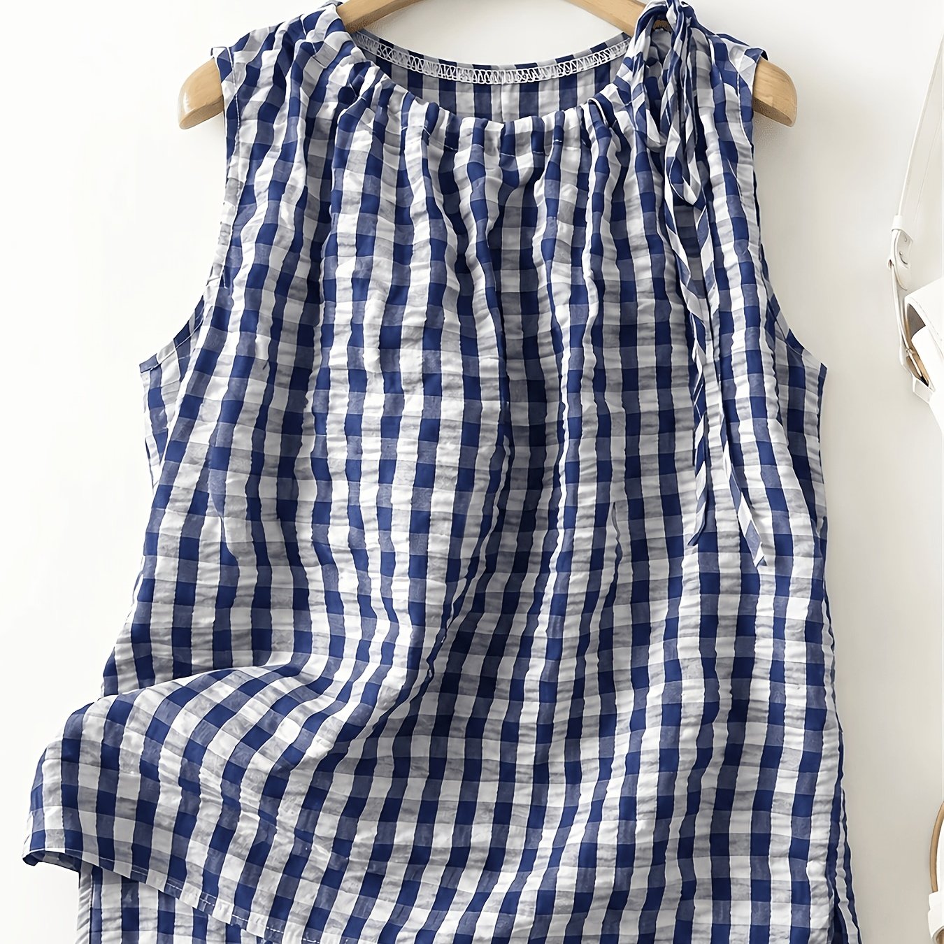 TEMU Plus Size, New Summer Plus Size Women's Sleeveless Vest Loose Casual Top