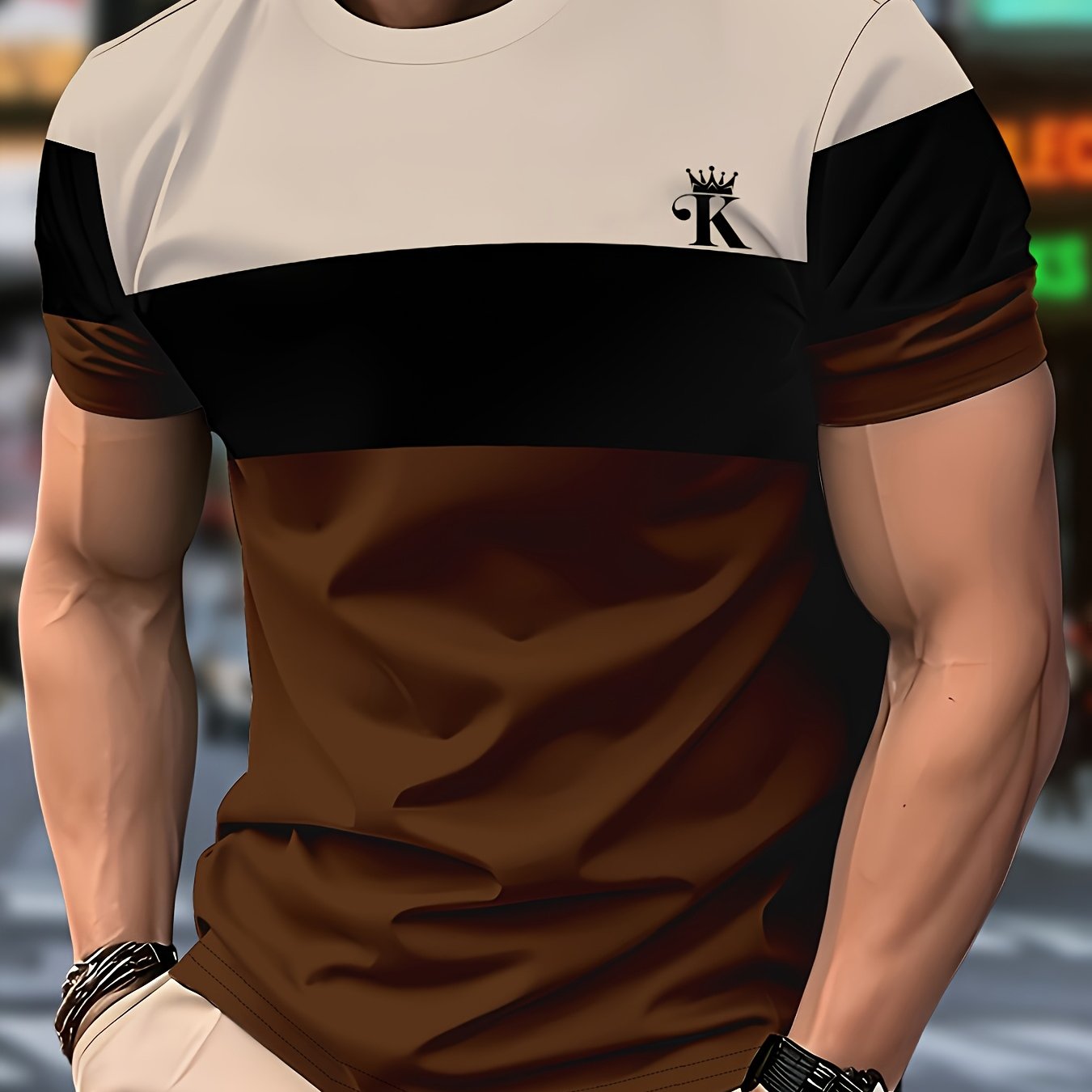 E-shop 2025 Casual Herren Kurzarm T-Shirt