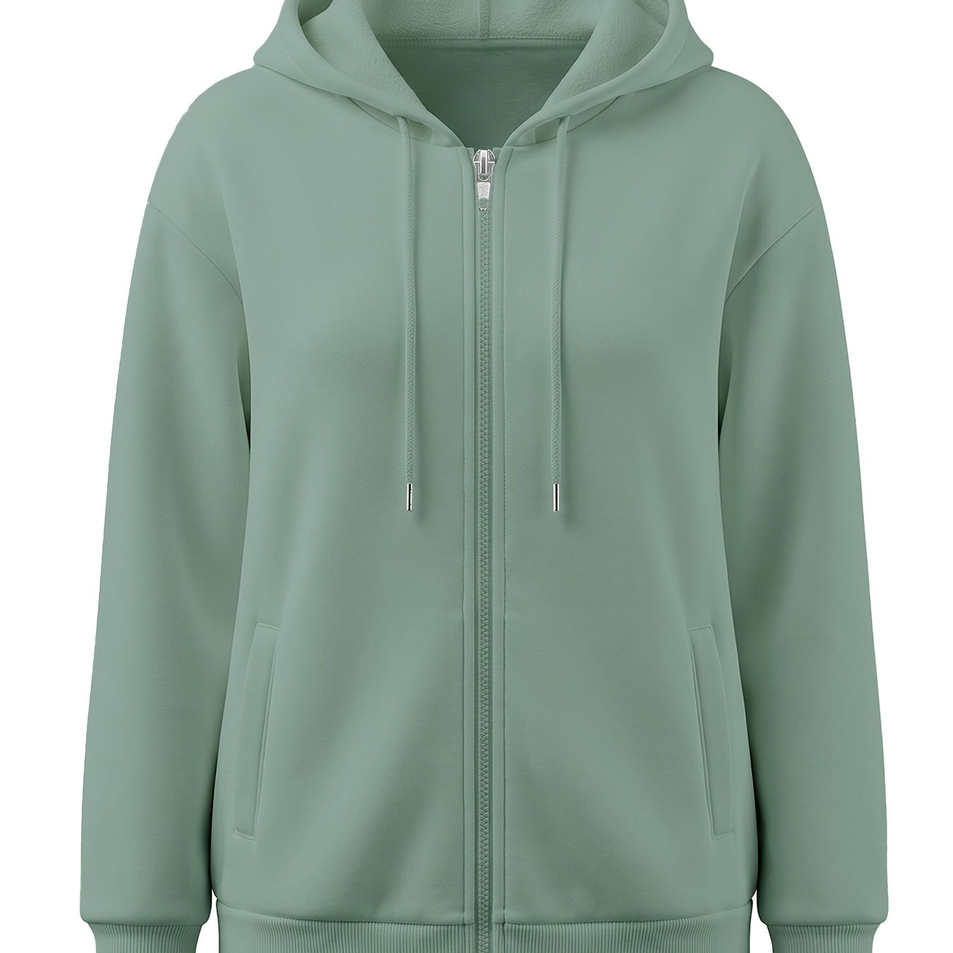 TEMU Women's Fashion Zipper Hoodie
