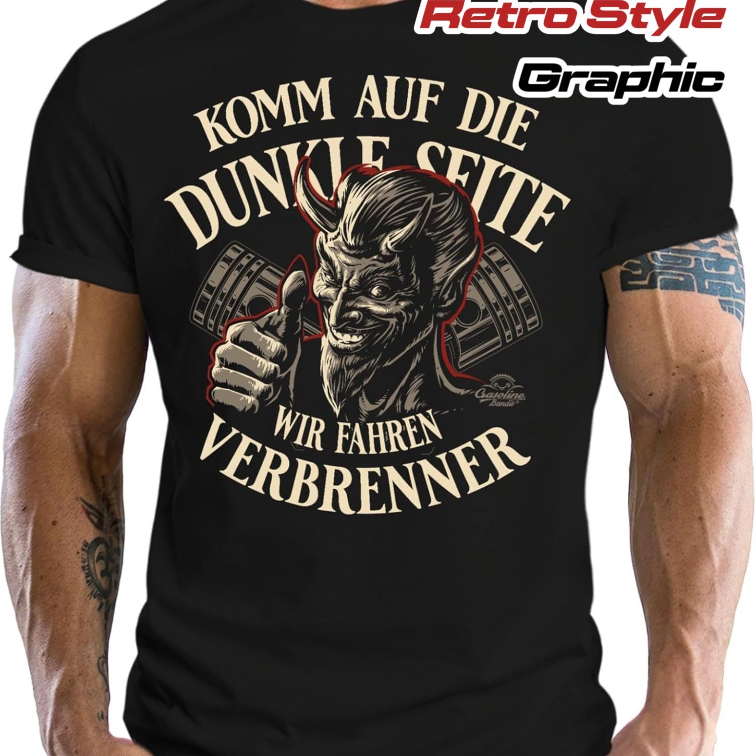 Image of Unisex Vintage Enthusiast T-shirt- Come To The Dark Side- Combustion Engines Graphic Tee- Soft Breathable Shirt For Lovers- Casual Everyday& Garage Wear- Automotive Apparel Gift, Outfit