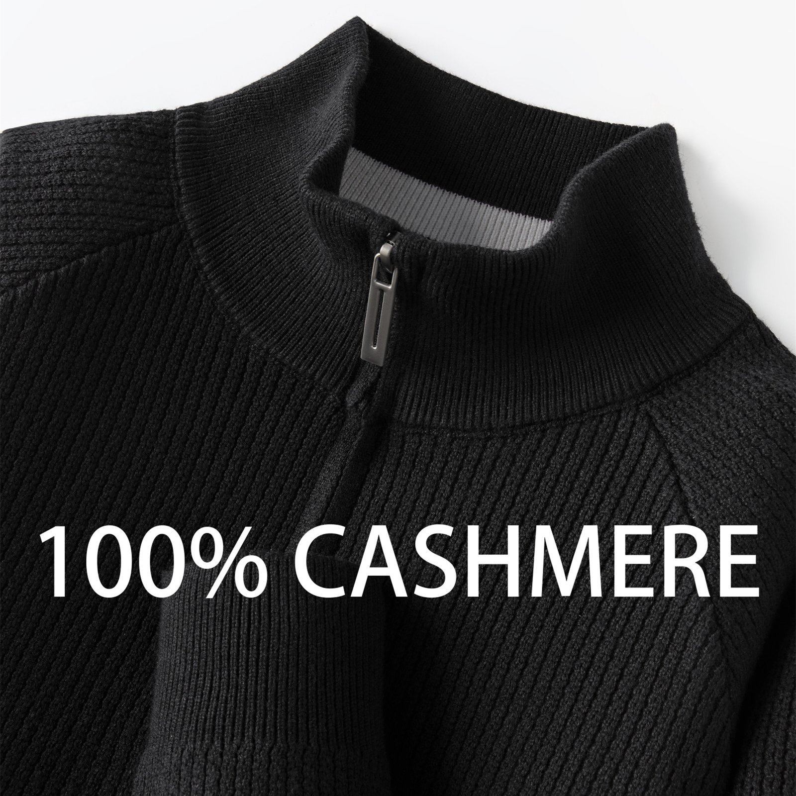 TEMU Zbzp Autumn Winter Knit 3d Solid Color Turtleneck Sweater, Basic Knit Top For Men, Fashionable Long Sleeve Sweater