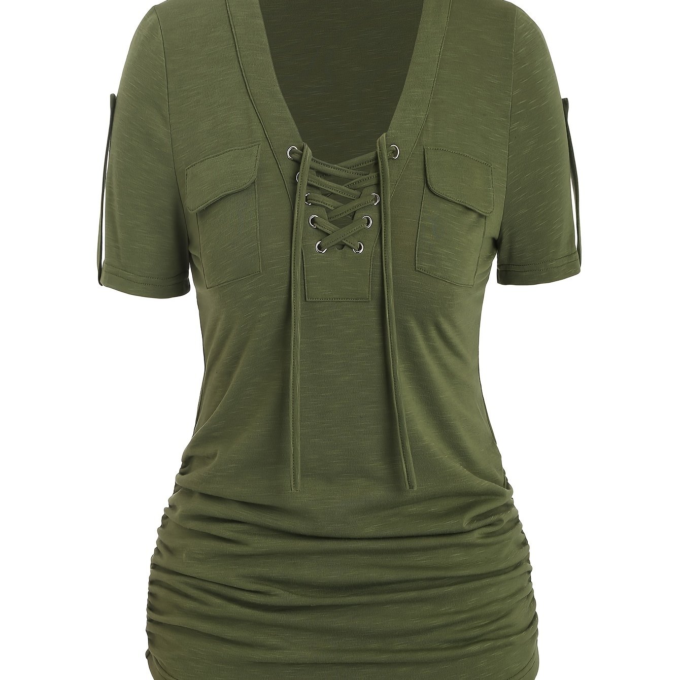 Approved Spu: 514645701 Eyelet T-shirt