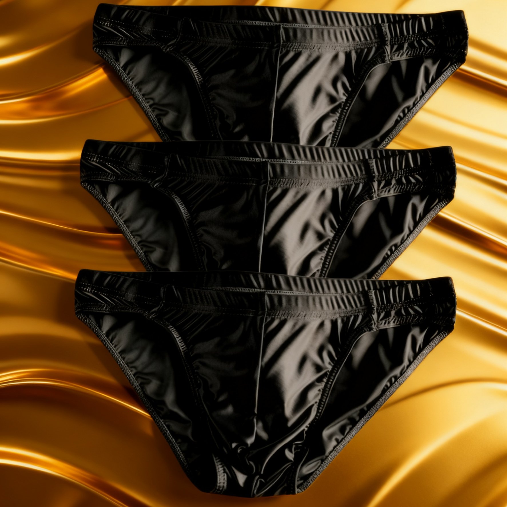 3pcs Men's Low-rise Briefs - Smooth Underwear With Non- Solid Cut, Positioning & Machine Washable - Everyday Casual Panties For Men