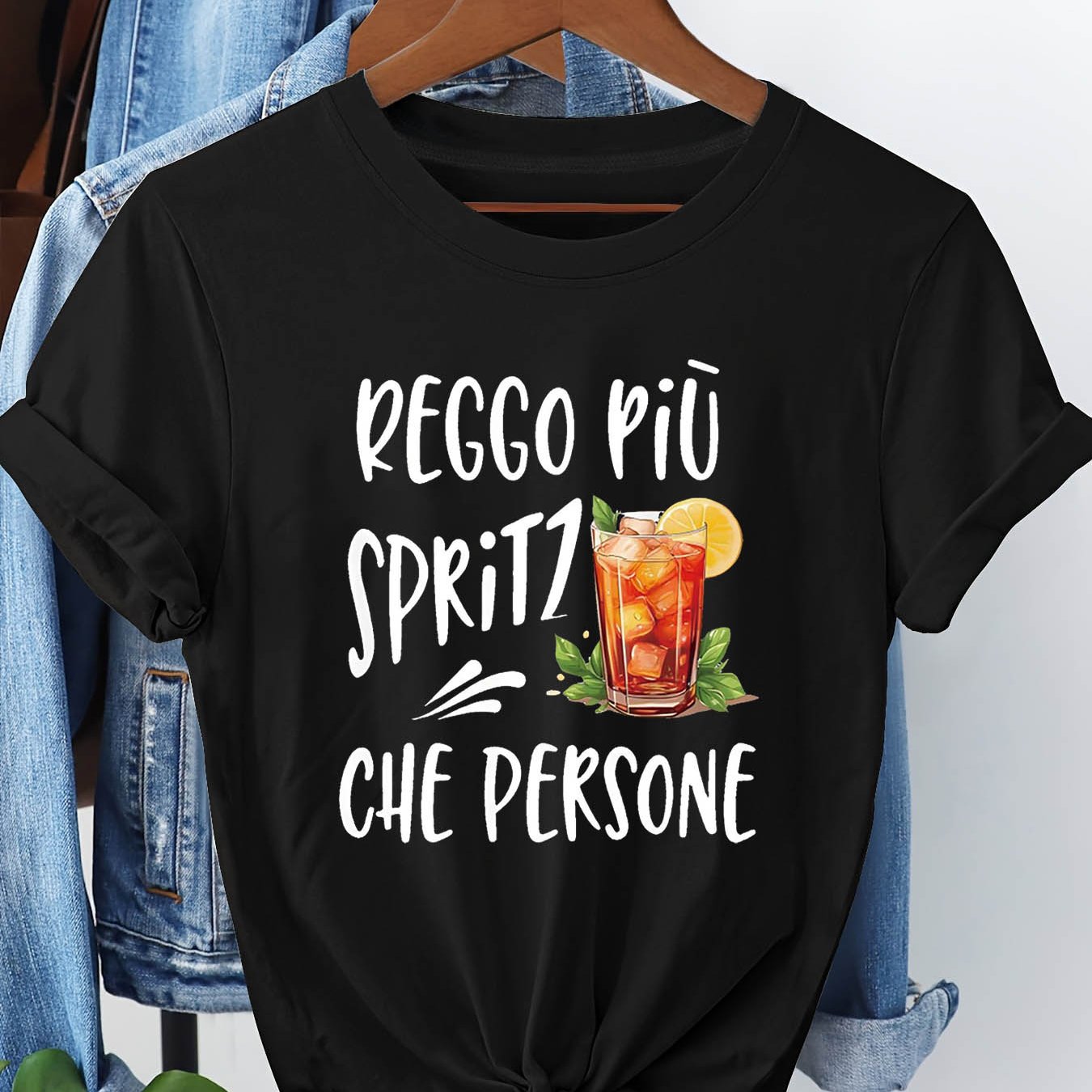 TEMU Plus Size - Plus Size - Reggio More Than People Graphic Print Plus Size Women's T-shirt, Short Sleeve Crew Neck Casual Top For Summer & Spring,