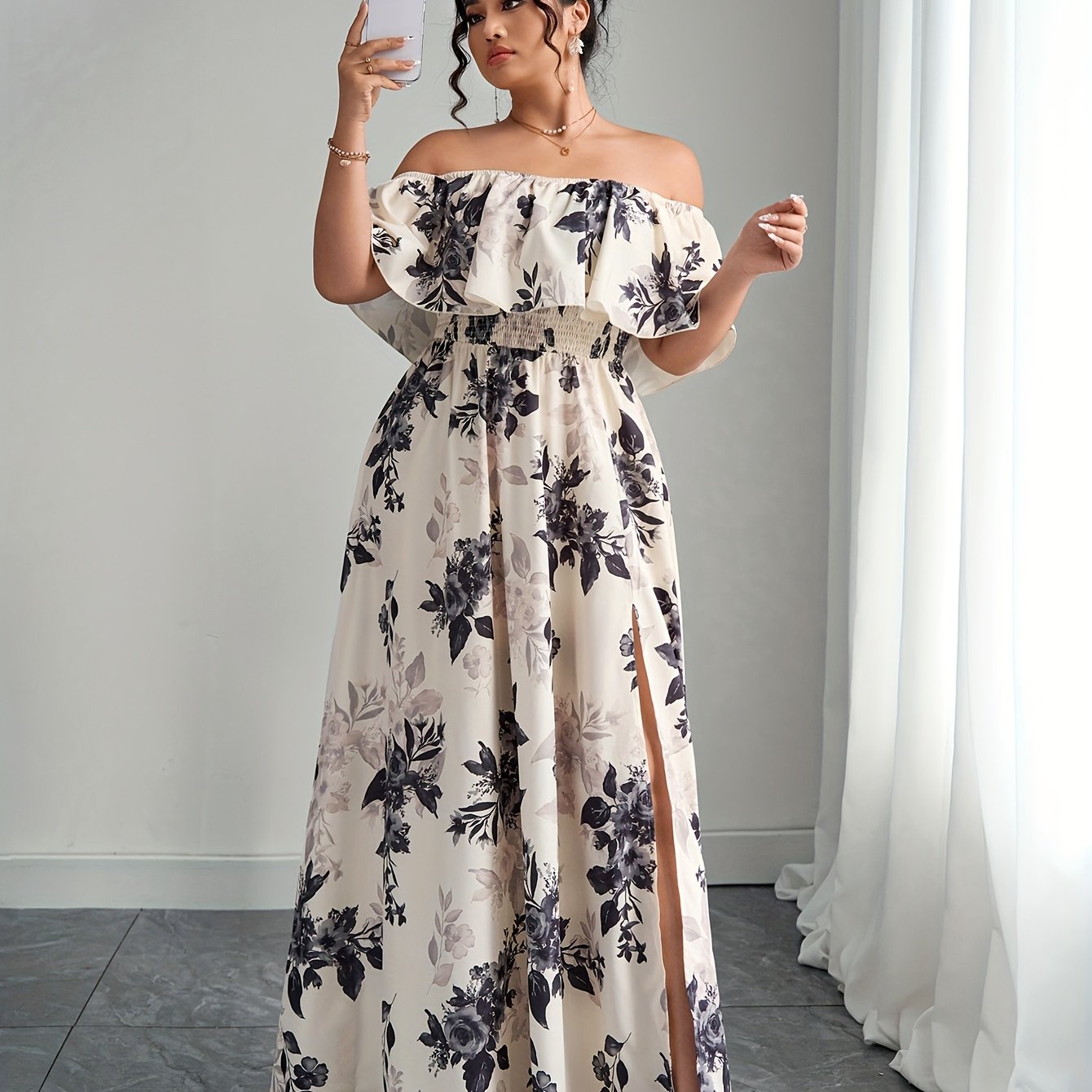 Plus Size, Plus Size Women's Dress