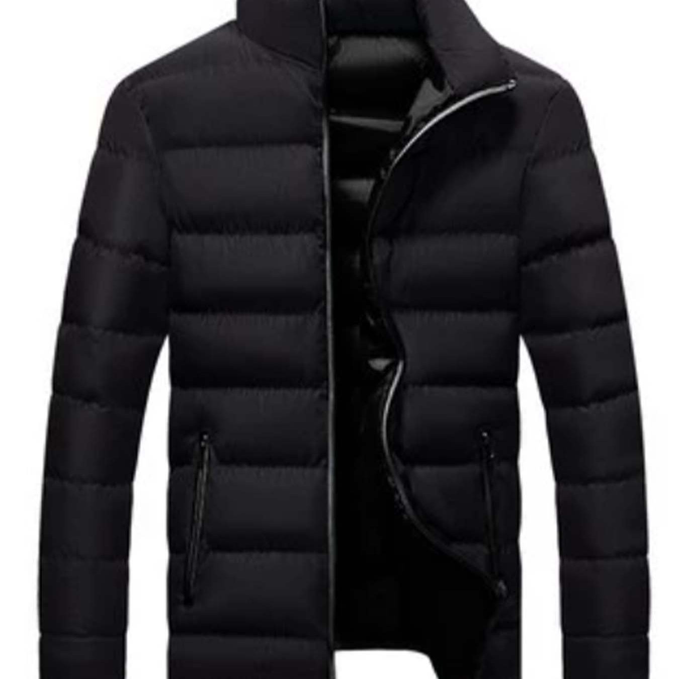 TEMU Thickened Winter Casual Sports Jacket For Teenagers