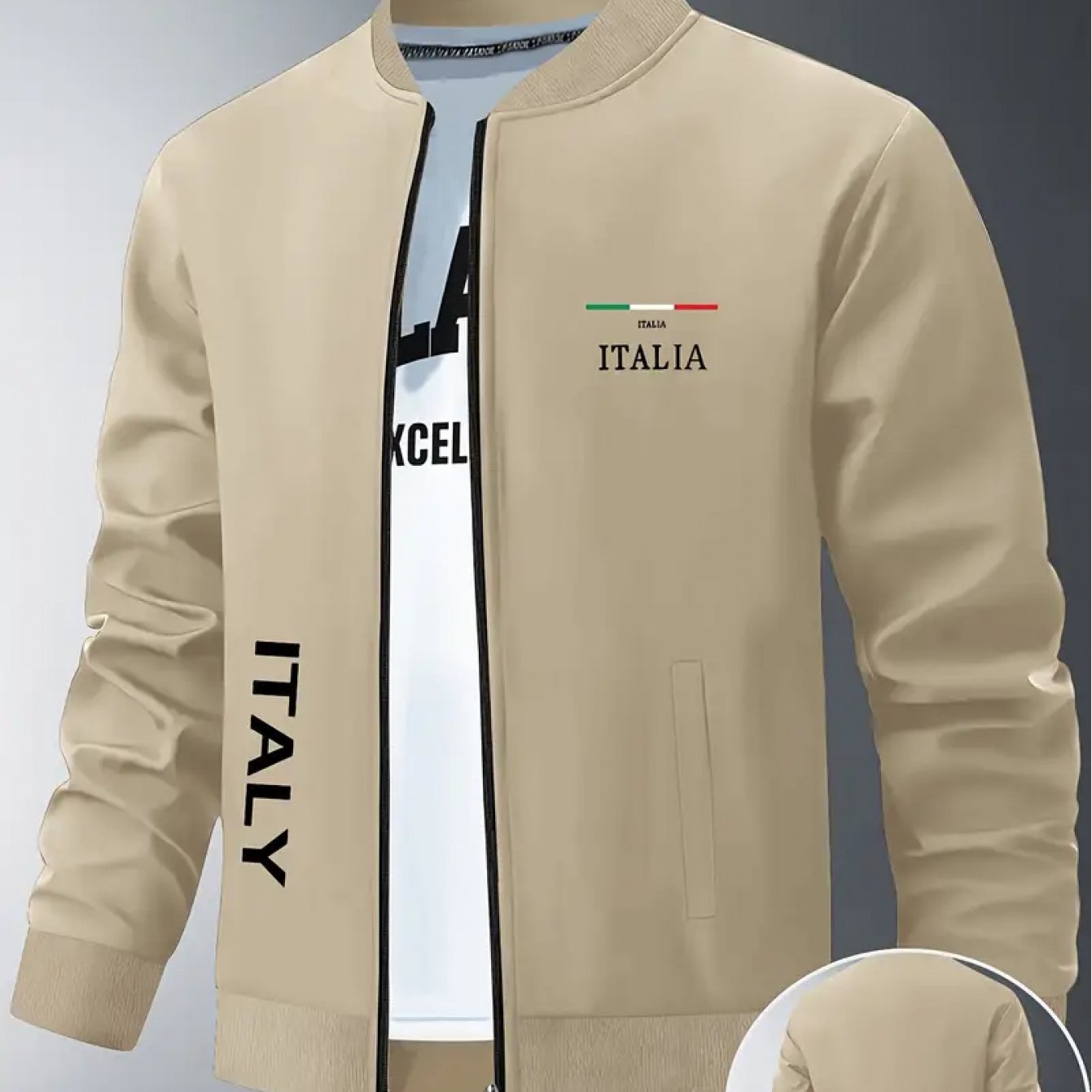 TEMU Jacket Men's Loose Casual Jacket Trendy Brand Versatile Jacket