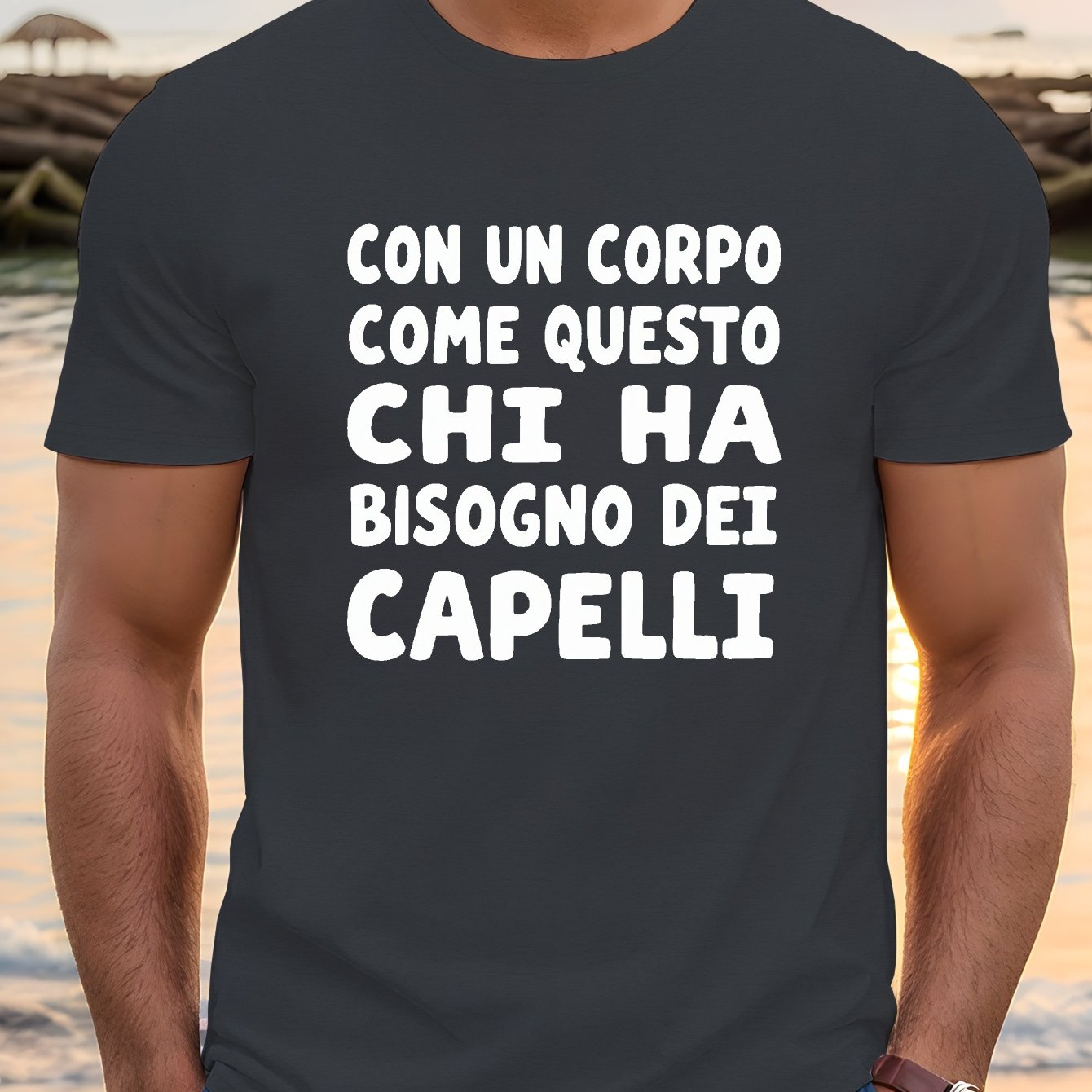 TEMU Maglietta con Citazione Divertente in - con Testo a - T-Shirt per Estate - Camicia Casual da Indossare - Lavabile in Lavatrice, e Confortevole