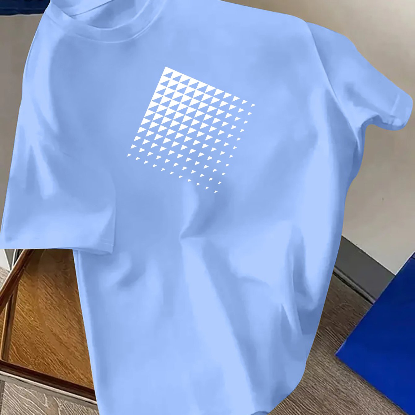 TEMU 3d Printed Men's Fashionable Comfortable Breathable T-shirt, New Casual Round Neck Short Sleeve T-shirt, Suitable For Spring And Summer Men's
