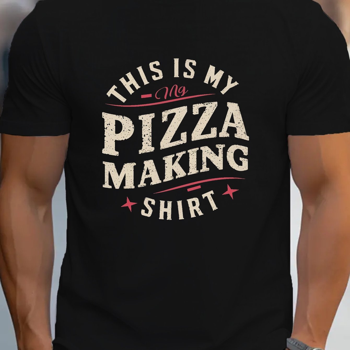 TEMU Pizza Making Shirt Men's T-shirt