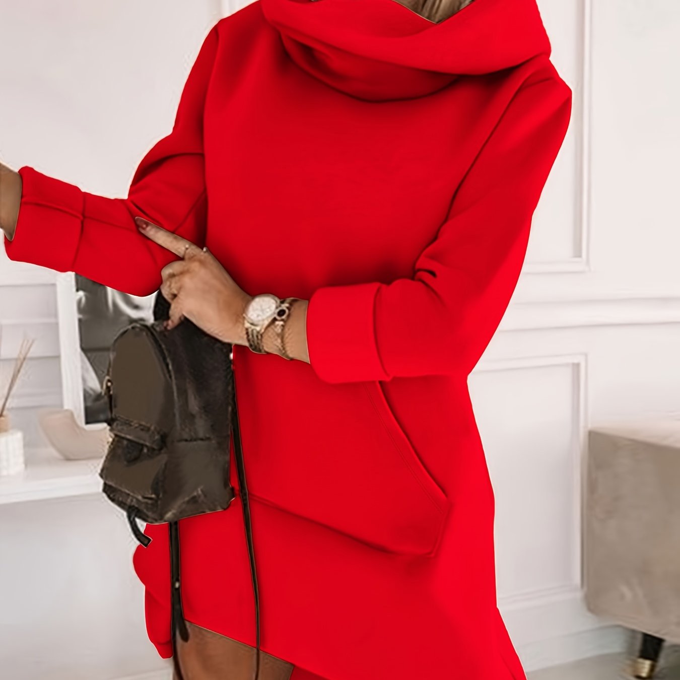 Women's Fashion Hoodie Dress
