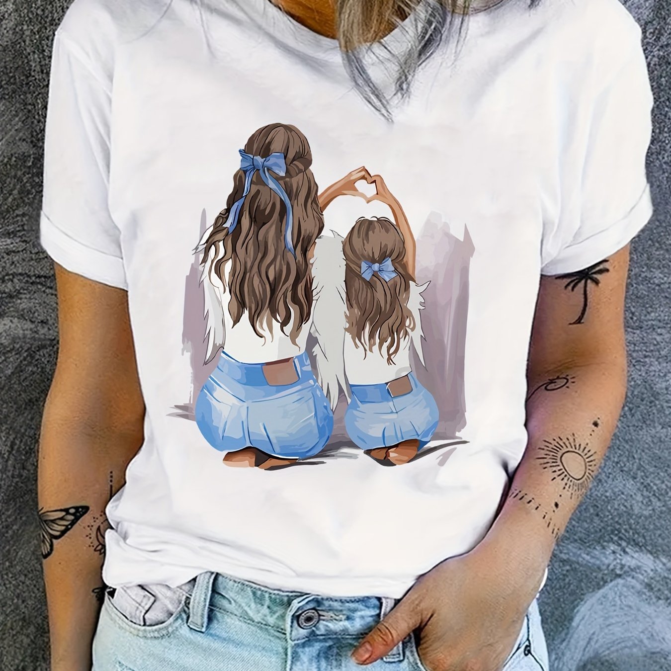 TEMU Casual Women's T-shirt