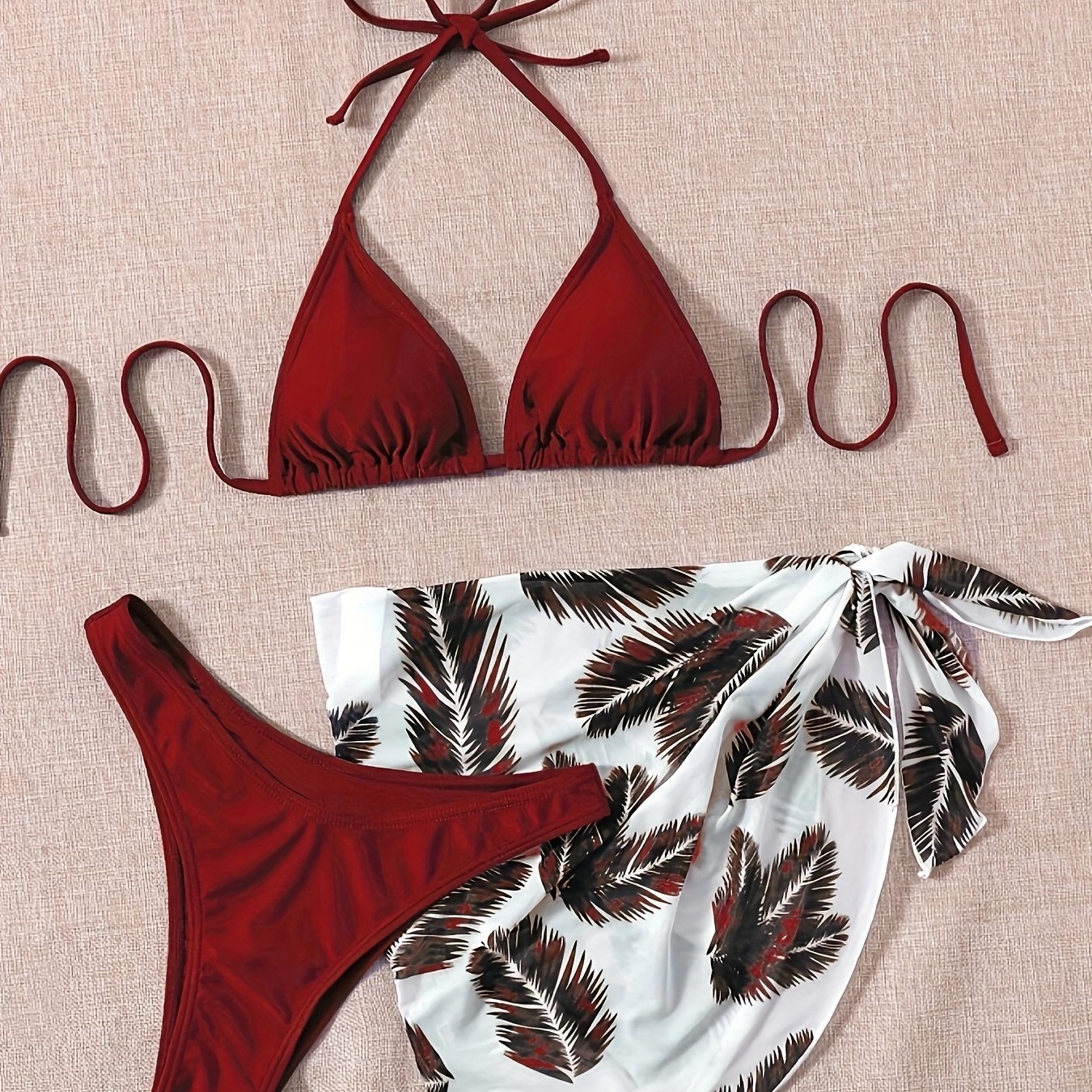 Beach Sexy Bikini 3pcs Set