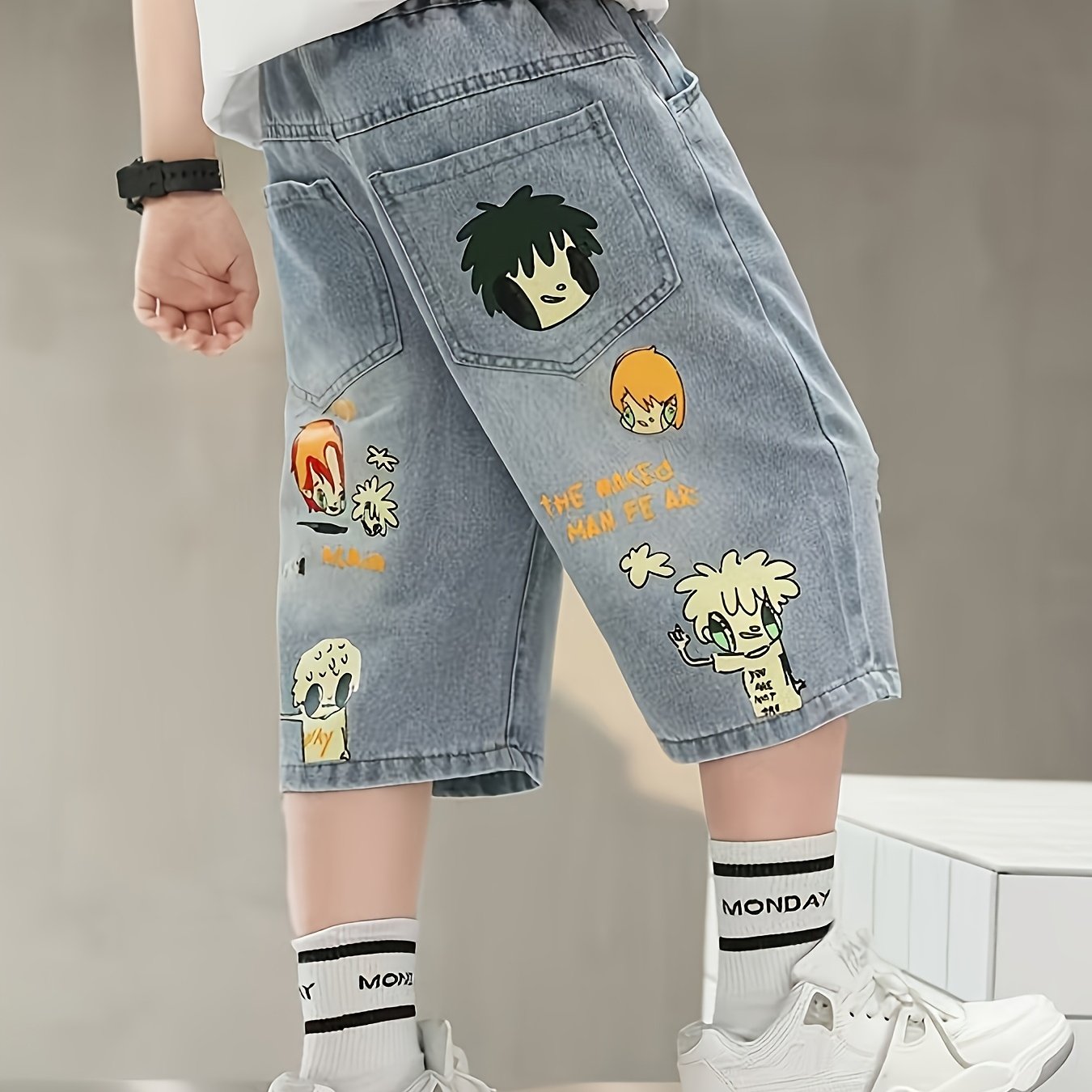 Summer Denim Shorts For Boys