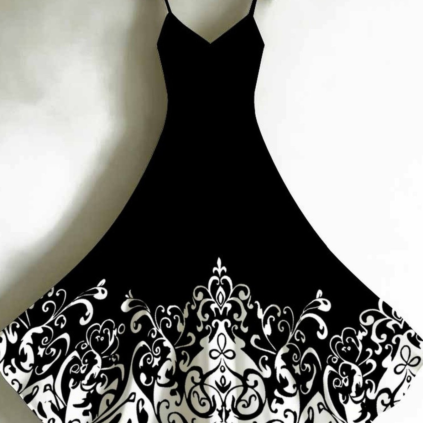 Image of Women's Halter-neck Tank Dress With Printed Fashionable Patterns. Elegant Women's Dress Suitable For Parties, Casual , And Elegant Resort Wear. Essential Women's And Must-have For Women