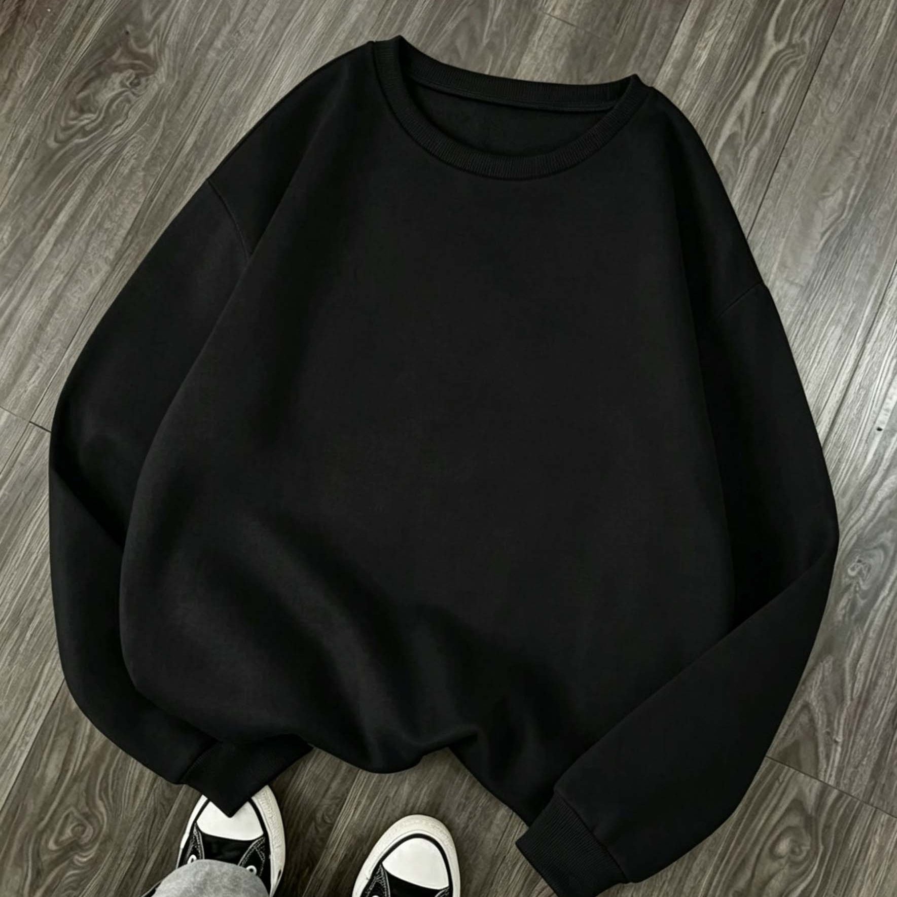 TEMU Fashion Women's Round Neck Sweatshirt Suitable For Spring/autumn/winter Casual Wear And Comfortable, Fashionable Women's Loose Fit Round Neck