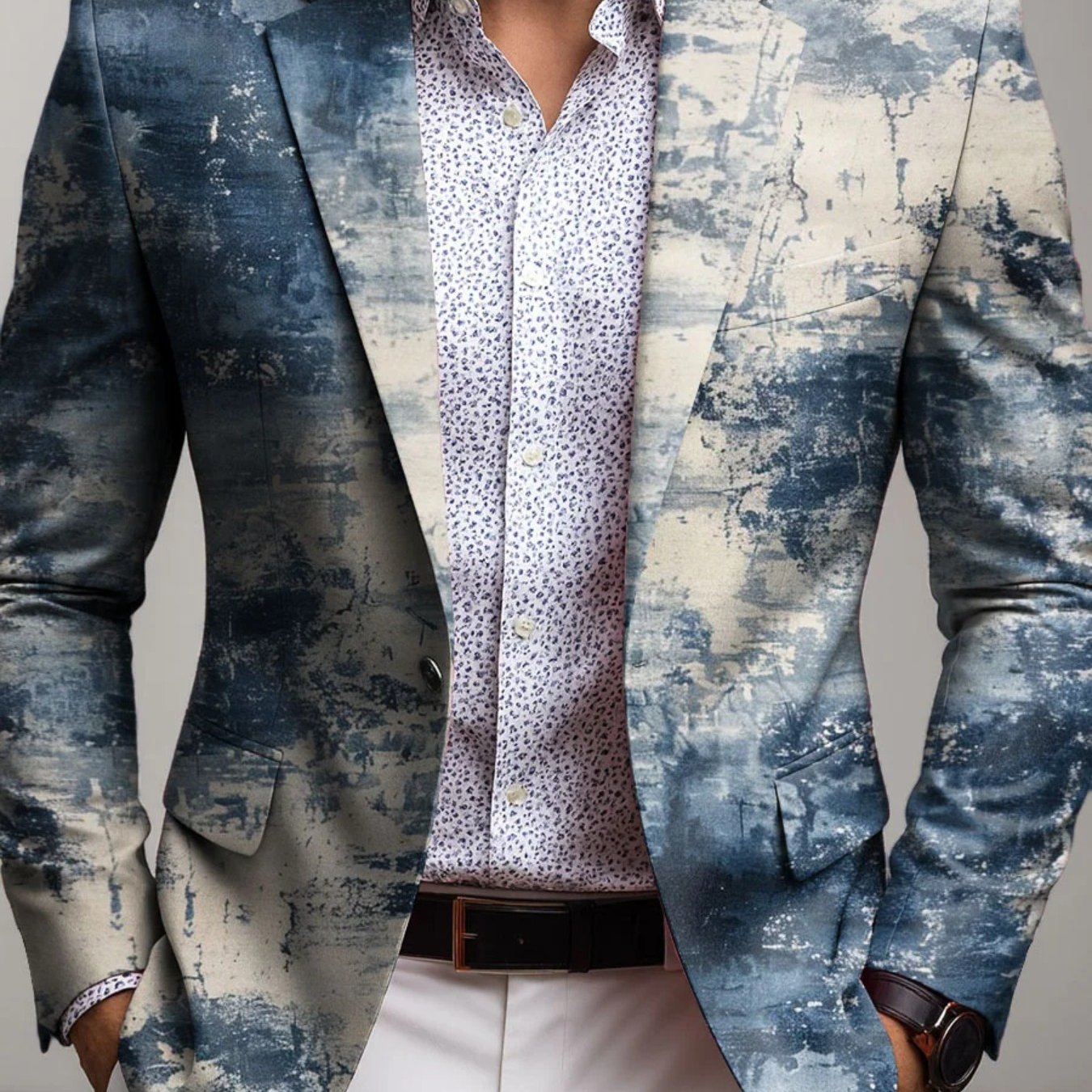 A Tailored Slim-fit Blazer, Perfect For Daily Wear And Attention-grabbing Events, Showcasing A Contemporary Suit Design Celebratory Elements, An For Style Lovers
