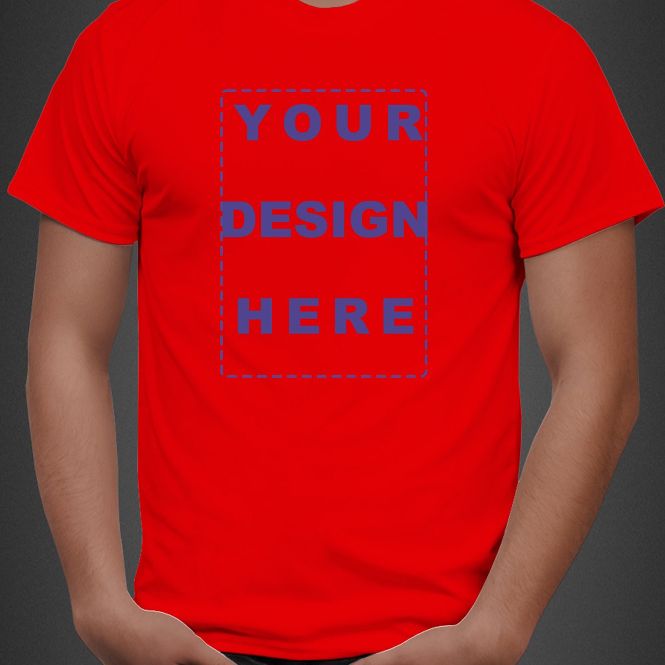 TEMU Men's Large Custom Print T-shirt - Ized Text/logo/number/graphic, Casual Streetwear Round Neck Short Sleeve, Spring Summer Fall Fit, Bulk Orders