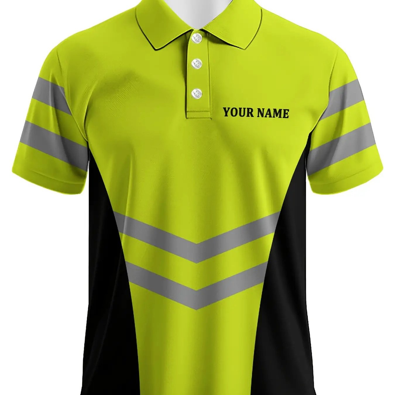 TEMU Custom Men's Shirt, Customizable With Name And Text, Casual Lapel Button- Short-sleeve Shirt, Suitable For Work, Anniversaries, Golf, And Daily