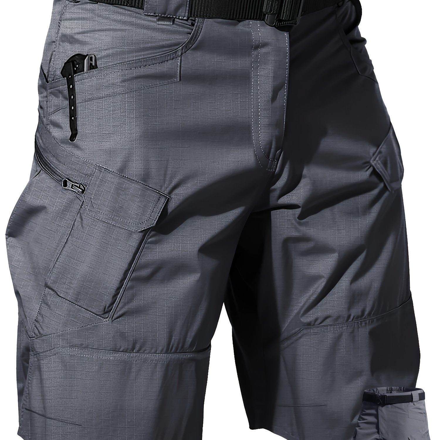 TEMU Men's Multi-pocket Shorts - Cargo Shorts - Casual Shorts - Breathable And Quick-drying Design, Suitable For Hiking, Fishing And Outdoor Work