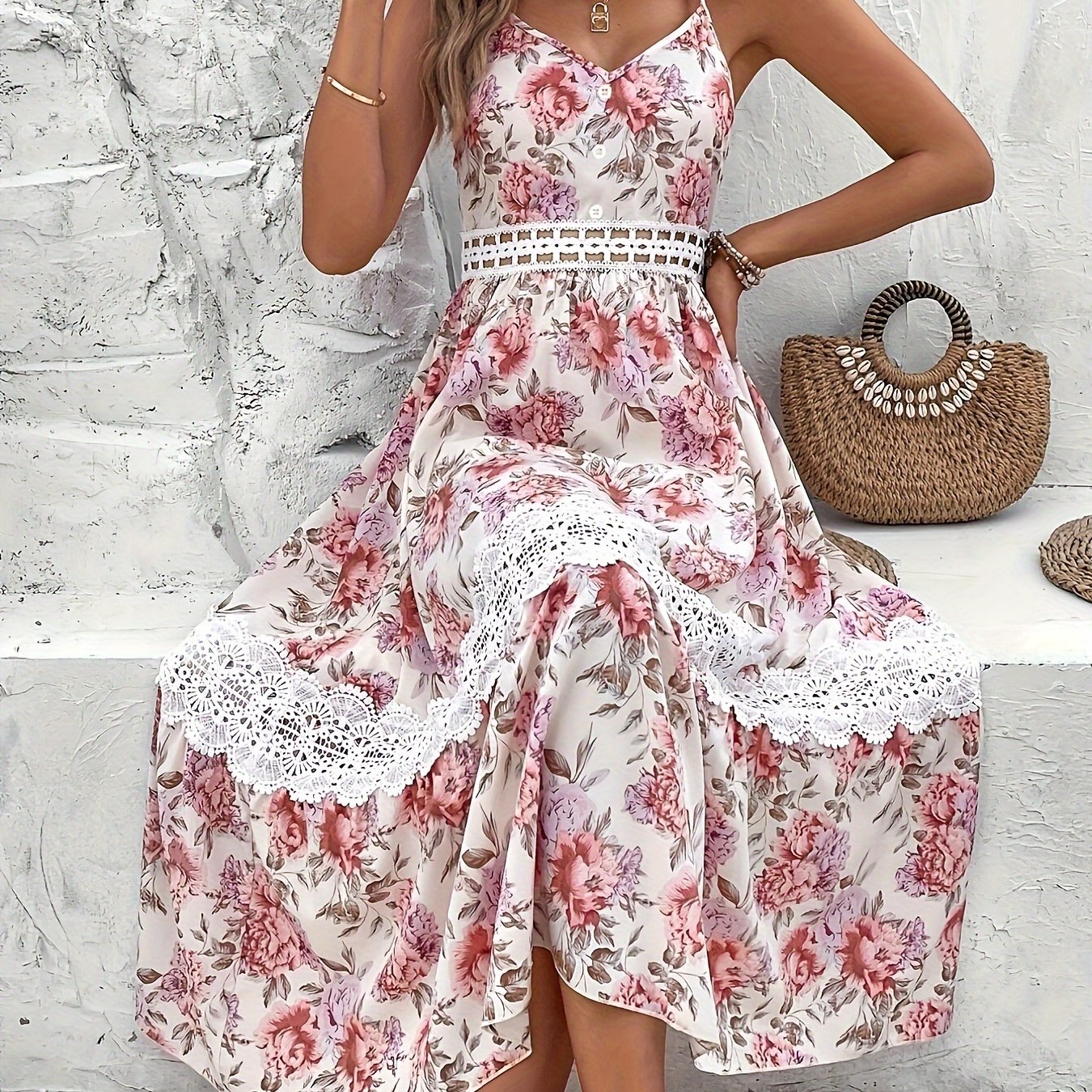 Women's Suspender Dress