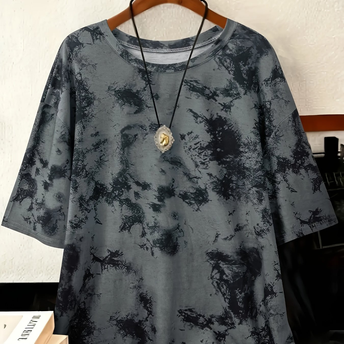 Plus Size - Plus Size - Plus Size Women's Comfortable Printed T-shirt