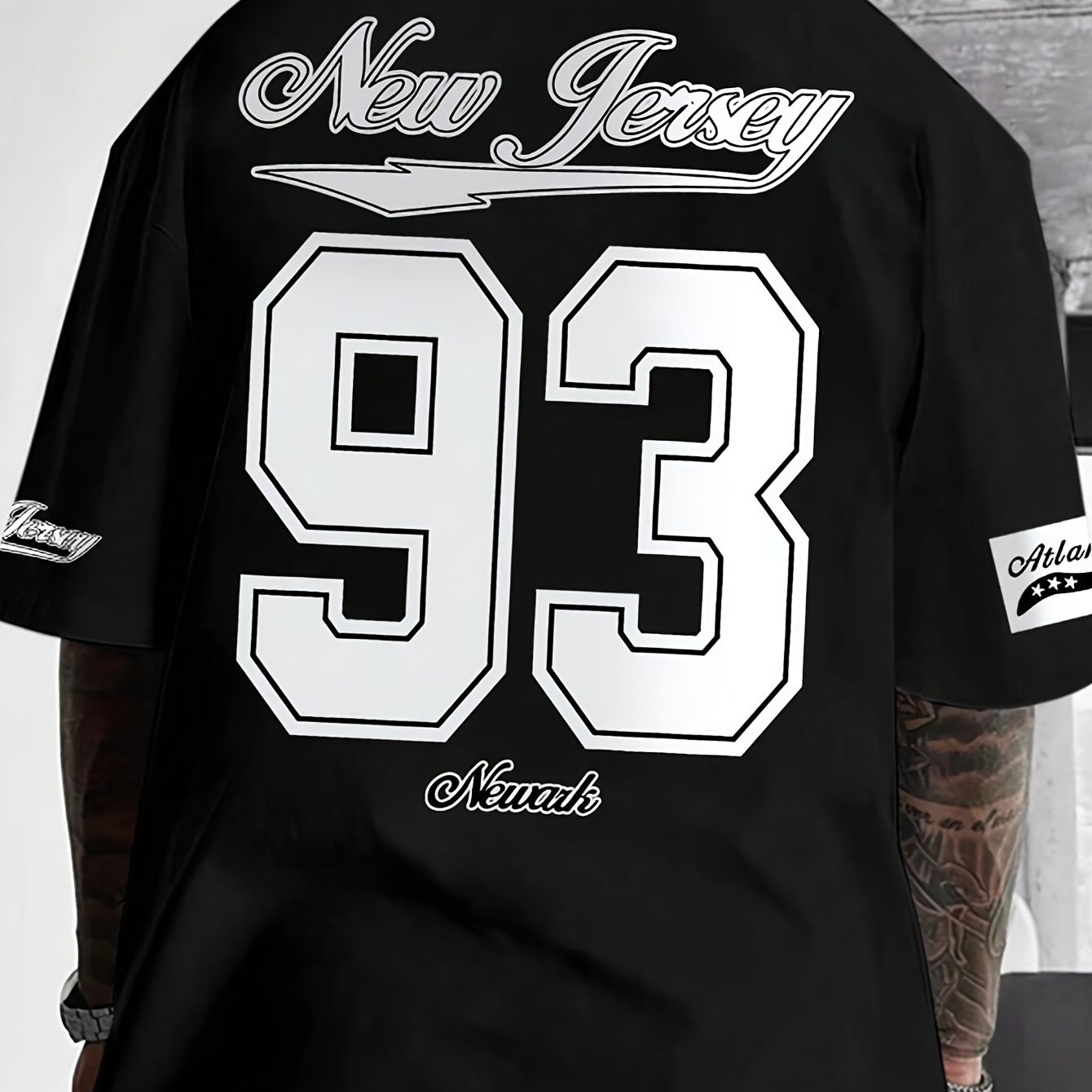 TEMU Men's Casual T-shirt Number 93 Fd31804077