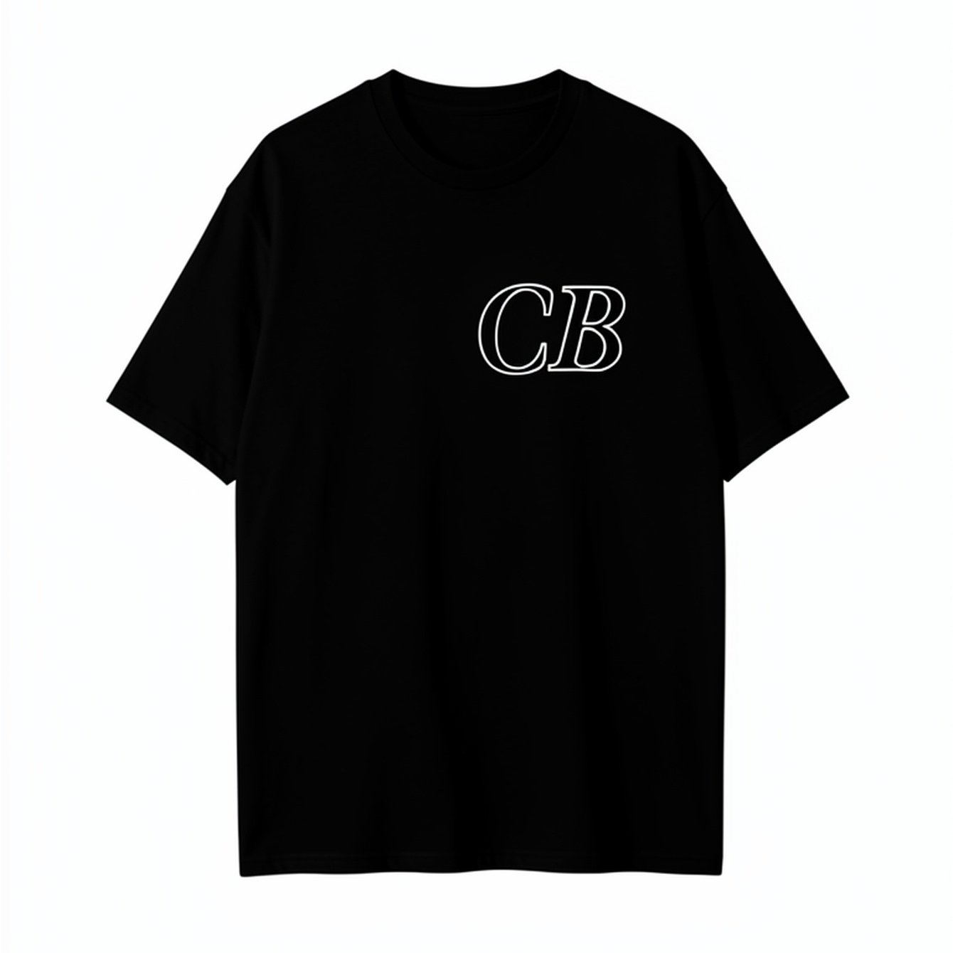 Black T Shirt With Wear For Men And Women