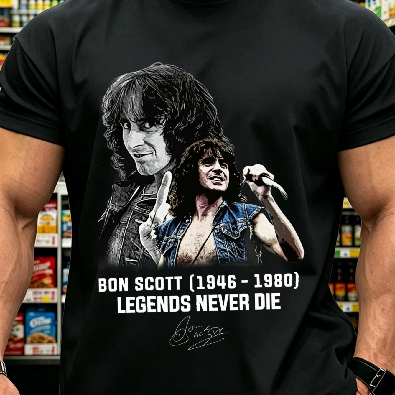 Image of Casual Graphic T-shirt Print Summer Streetwear Gift For Music Lovers And Fans