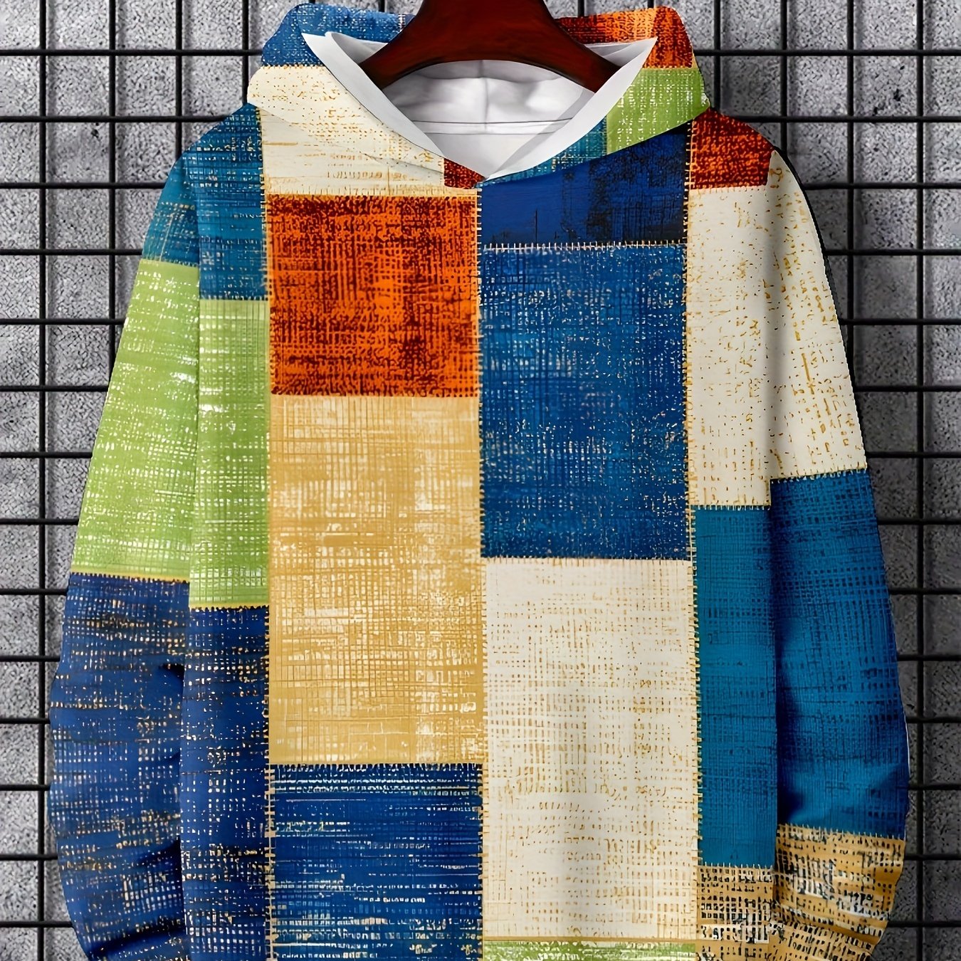 TEMU Men's 3d Hooded Sweatshirt Top