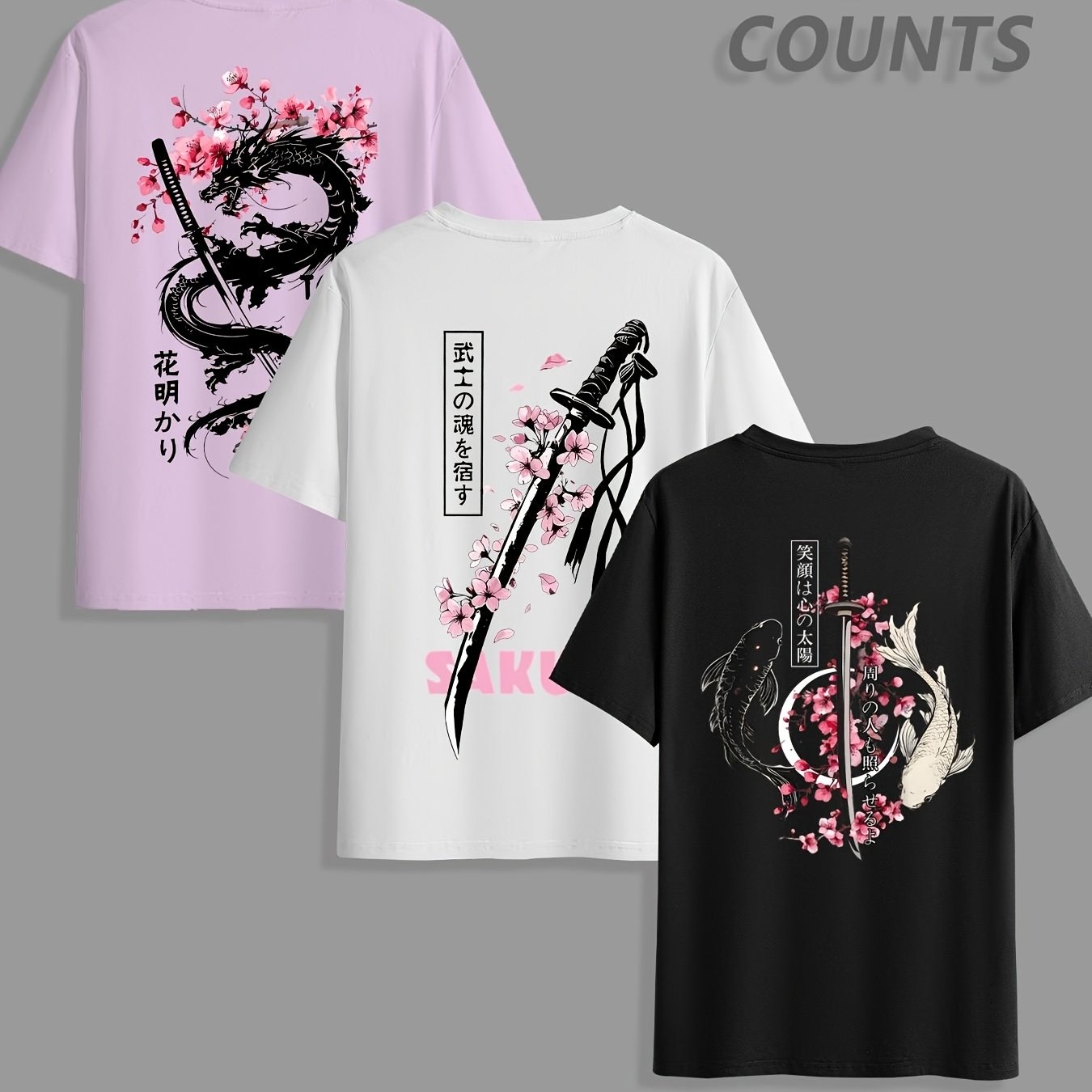 TEMU Short-sleeve T-shirt Featuring A Versatile Animal Cherry Knife Design, Perfect For Summer , Casual And Easy To Match In -piece Set