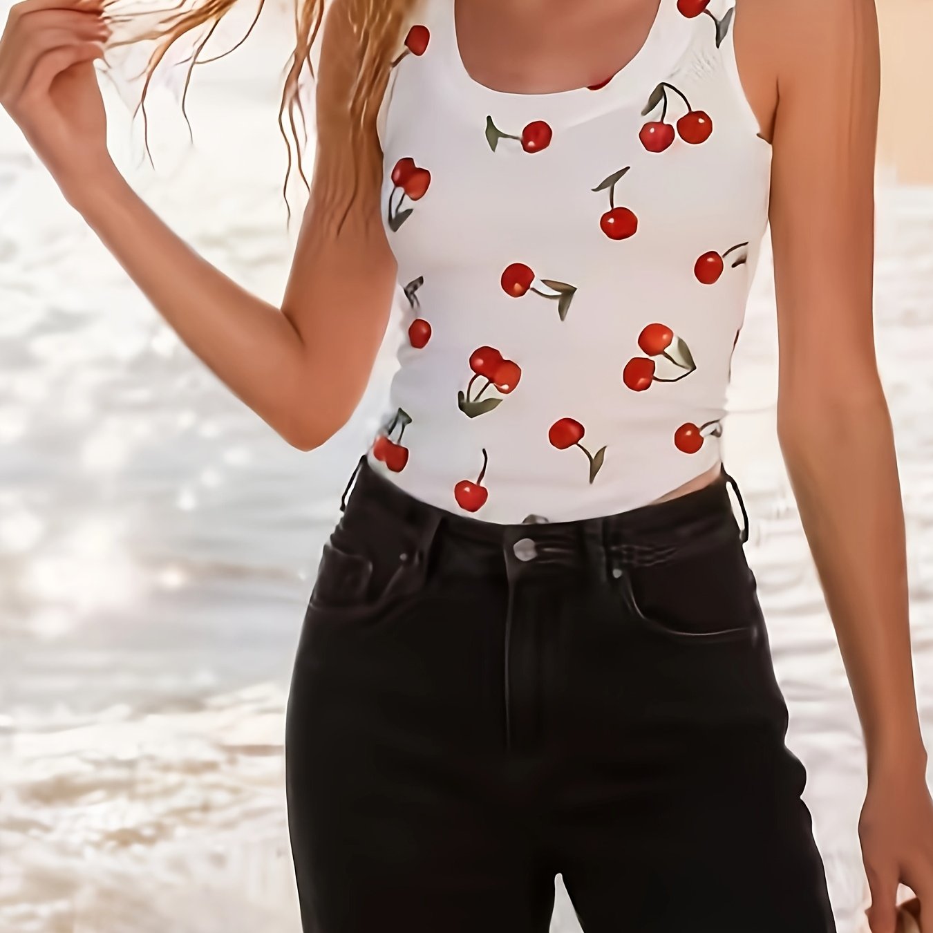 Fashion Women's Printed Top