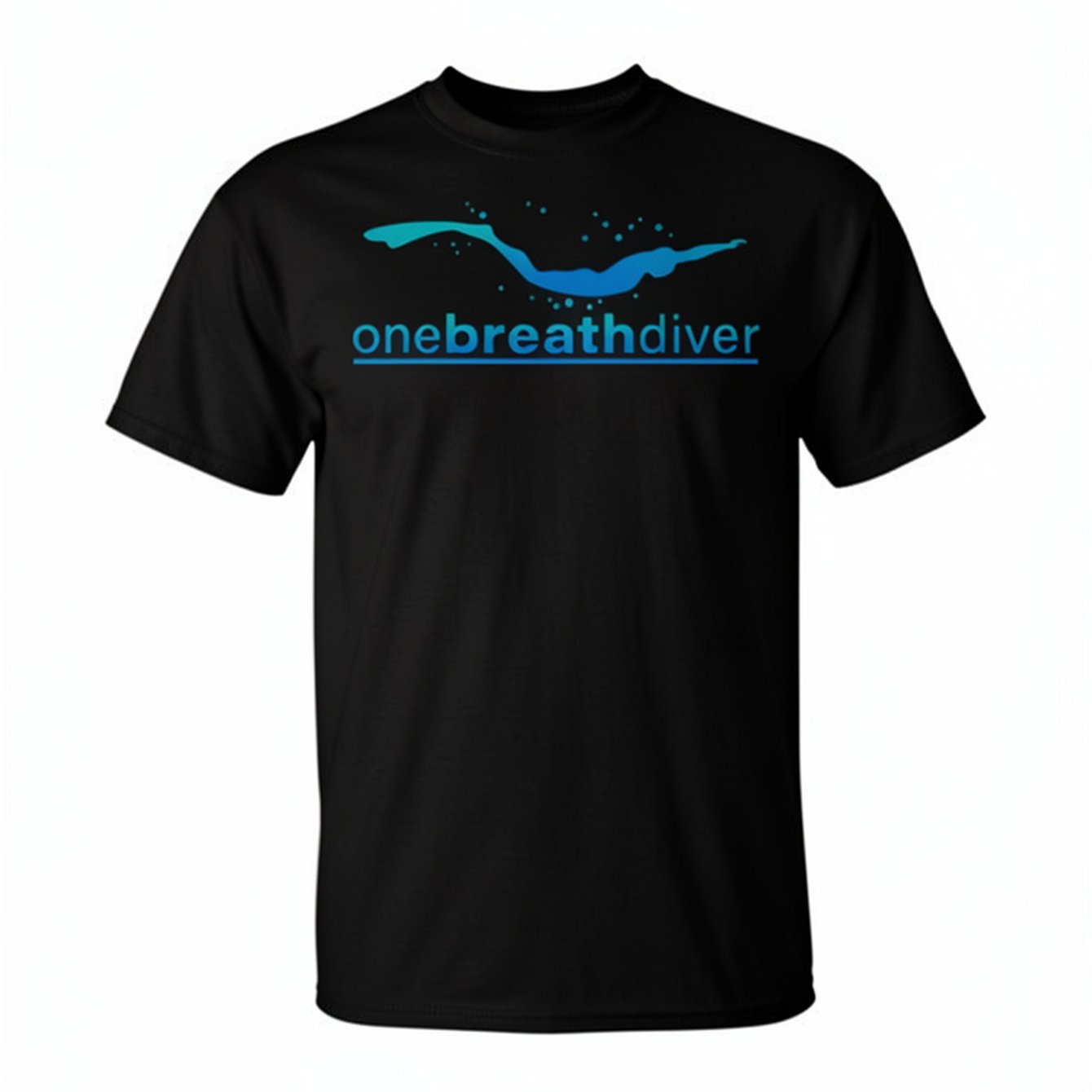 Diver Freediving T-shirt - Fit, , Machine Washable, Relaxed Fit For Casual Attire