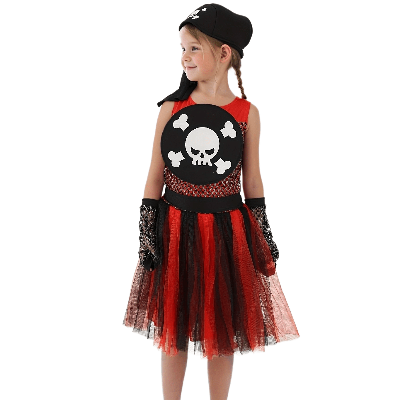 Chapeau De Pirate Boland Taille Unique - Noir Avec Tête De Mort Pour Déguisement