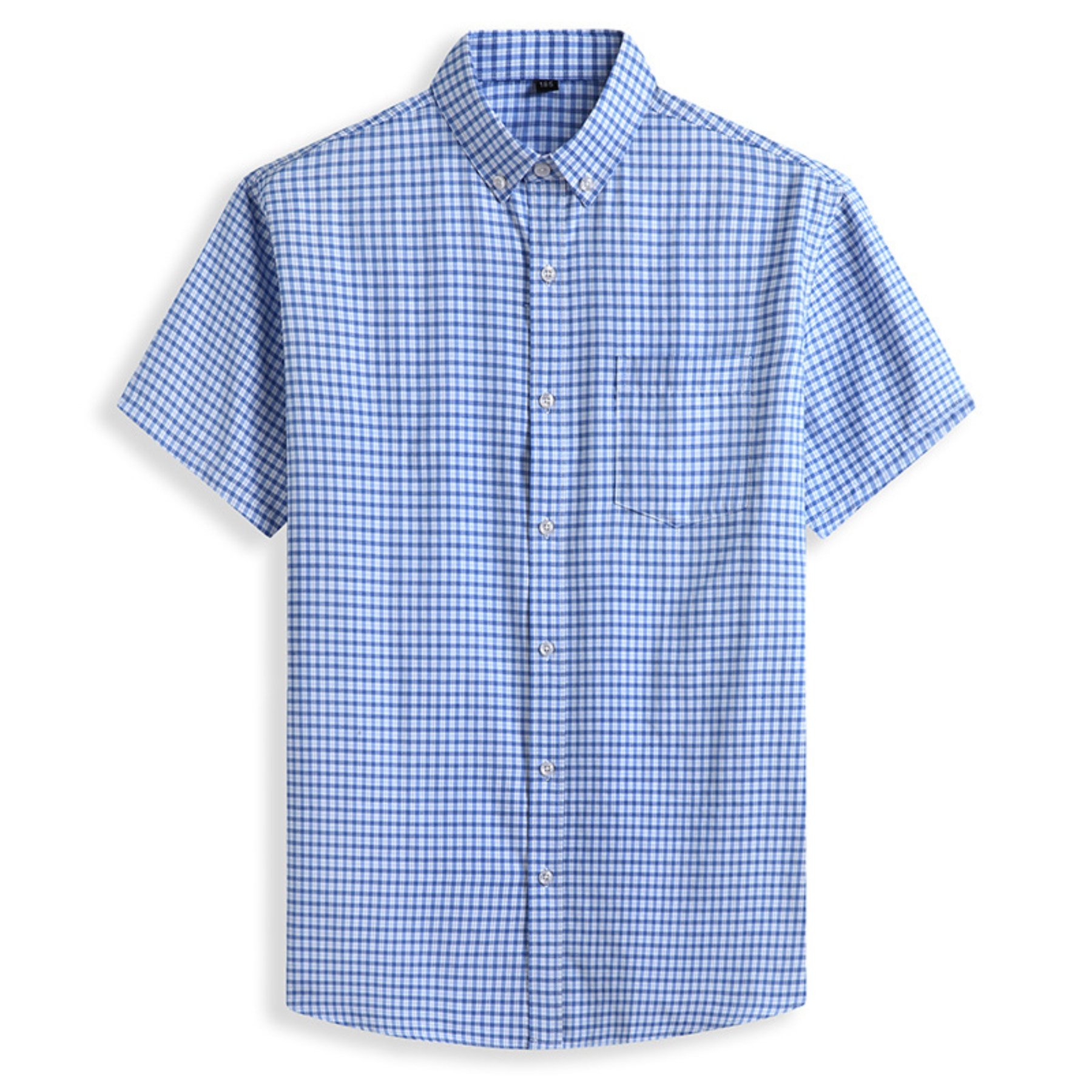 Large Men's Shirt Thin Short Sleeved Loose Collared Shirt Outdoor Fashionable Casual Top, Plus Size