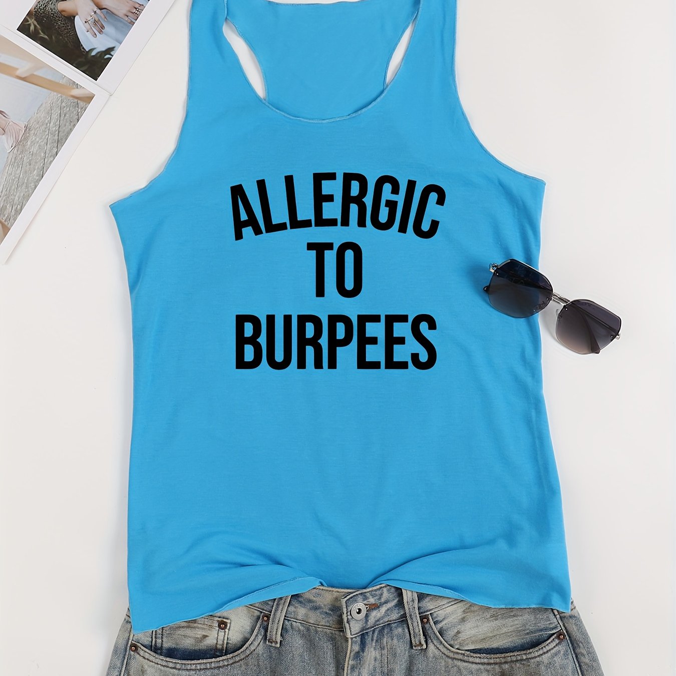 TEMU Fashionable And -fit Printed Vest