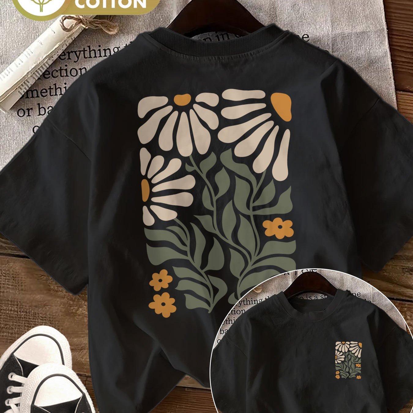 Graphic Print T-shirt, Short Sleeve Crew Neck Casual Top For , Women's Clothing