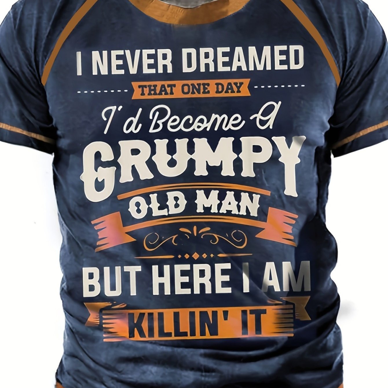 3d Letter Print T-shirt - Breathable And Moisture-wicking Crew Neck Top, Suitable For Men And Women - Perfect For Summer Outdoor Activities