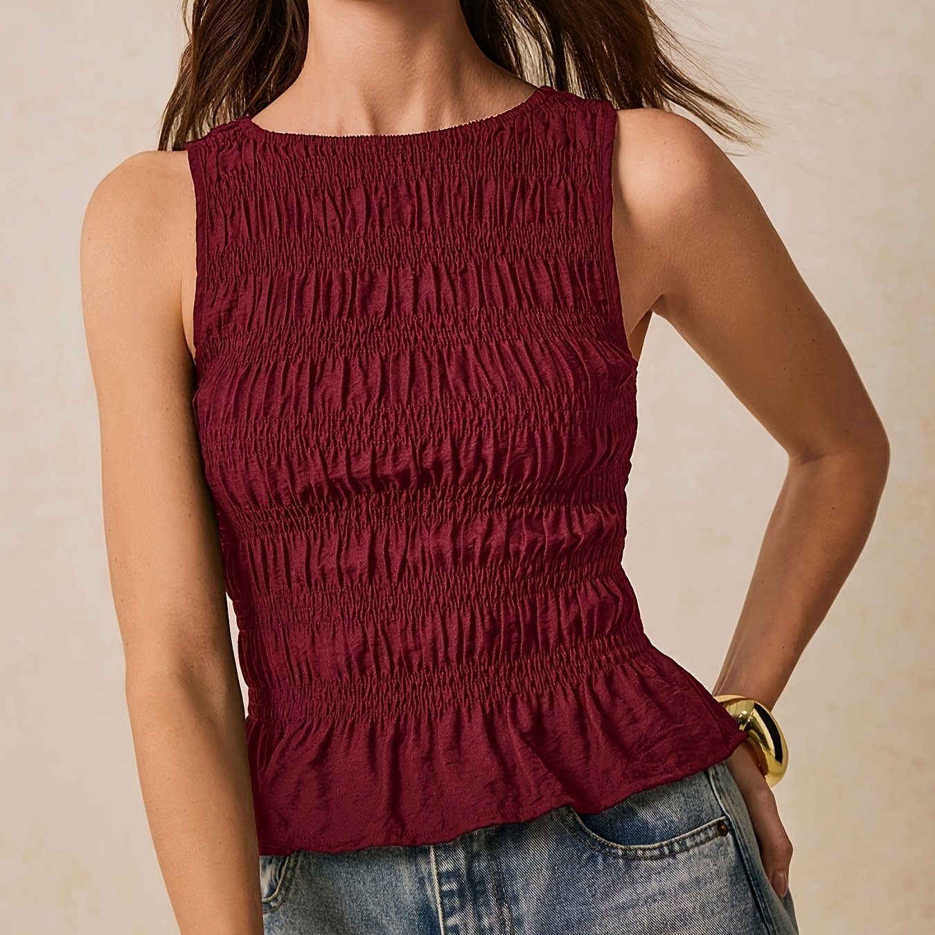 TEMU Chaleco Elegante y Casual de Sólida para Mujer, /Otoño