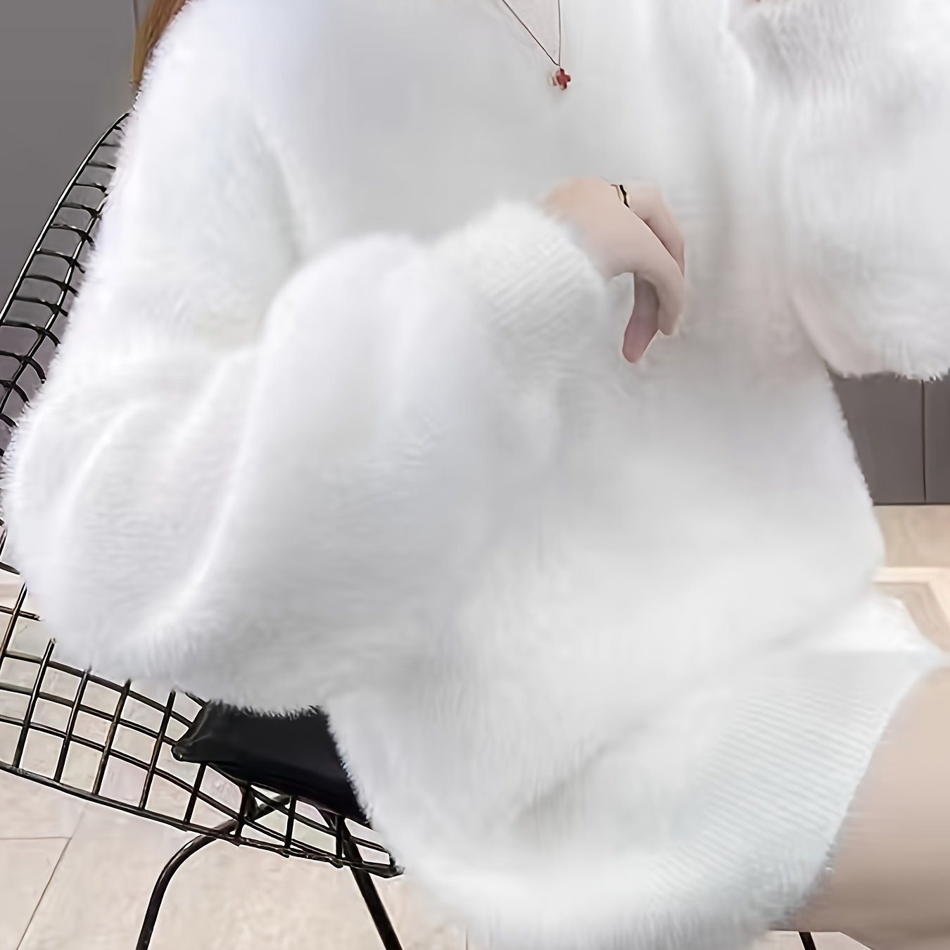 Lazy Style Sweater … Soft Loose Thickened Pullover