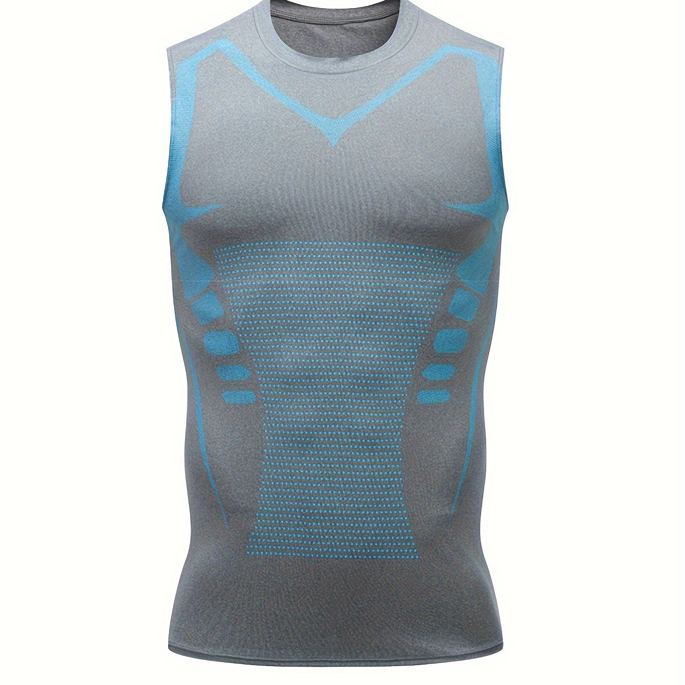 TEMU 1pc Men' Tank Top Athletic Sleeveless Shirt Training Vest, Moisture-wicking Stretch Shoulder Breathable Layer For