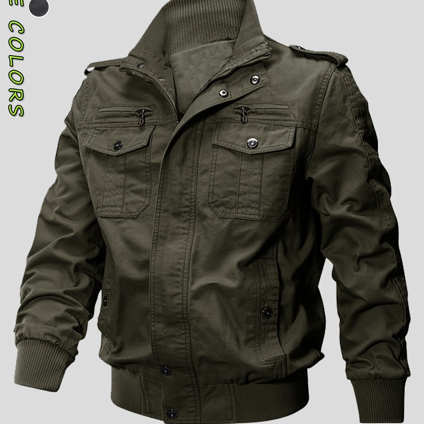 TEMU Chaqueta de tela a cuadros de estilo vintage para hombre, nueva colección /otoño, duradera, gruesa, cómoda y resistente al viento, workwear
