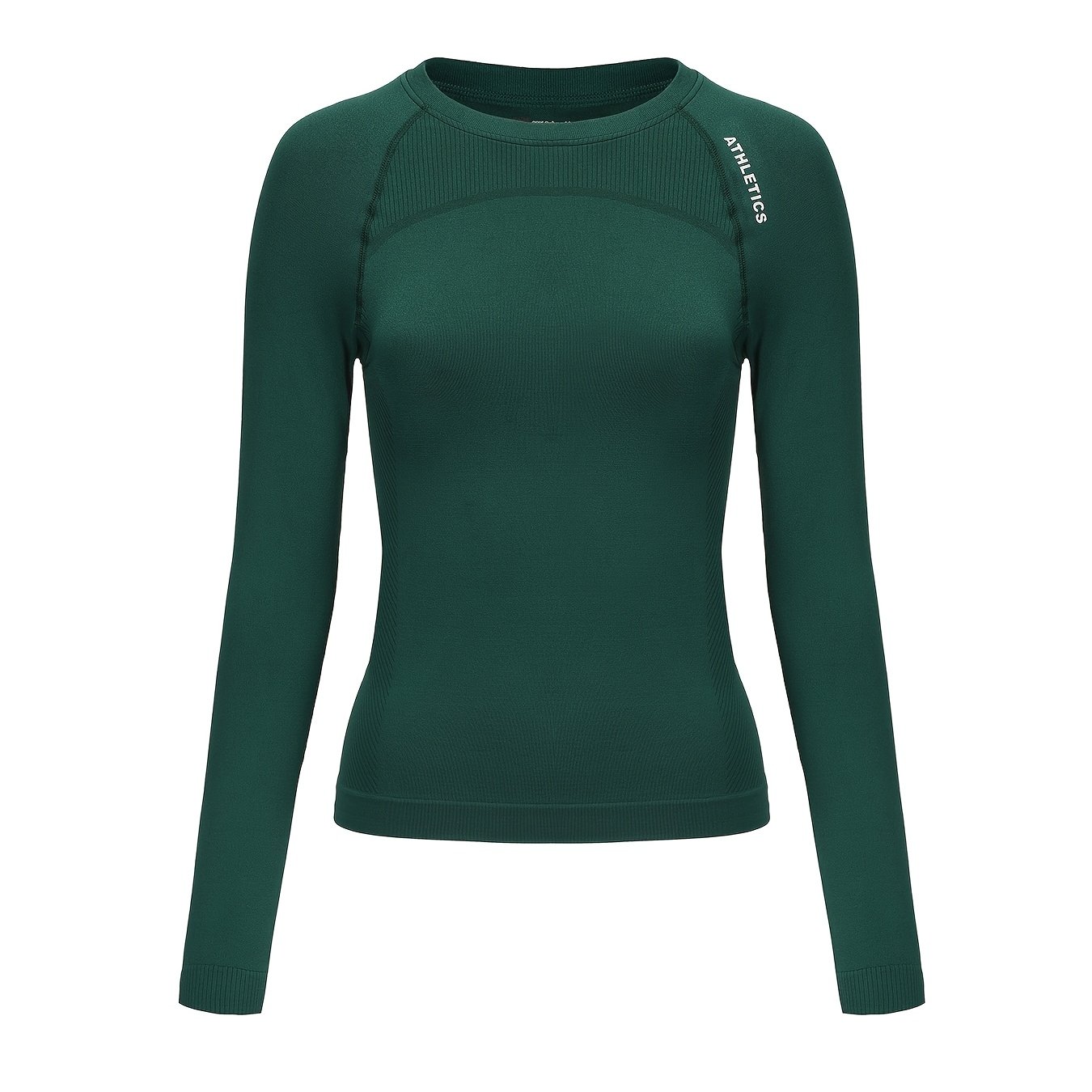 E-shop Damen Langarm-Trainingsshirt – Vollständig bedeckendes Yoga-Trainingstop mit atmungsaktiver, schnell trocknender, feuchtigkeitsableitender