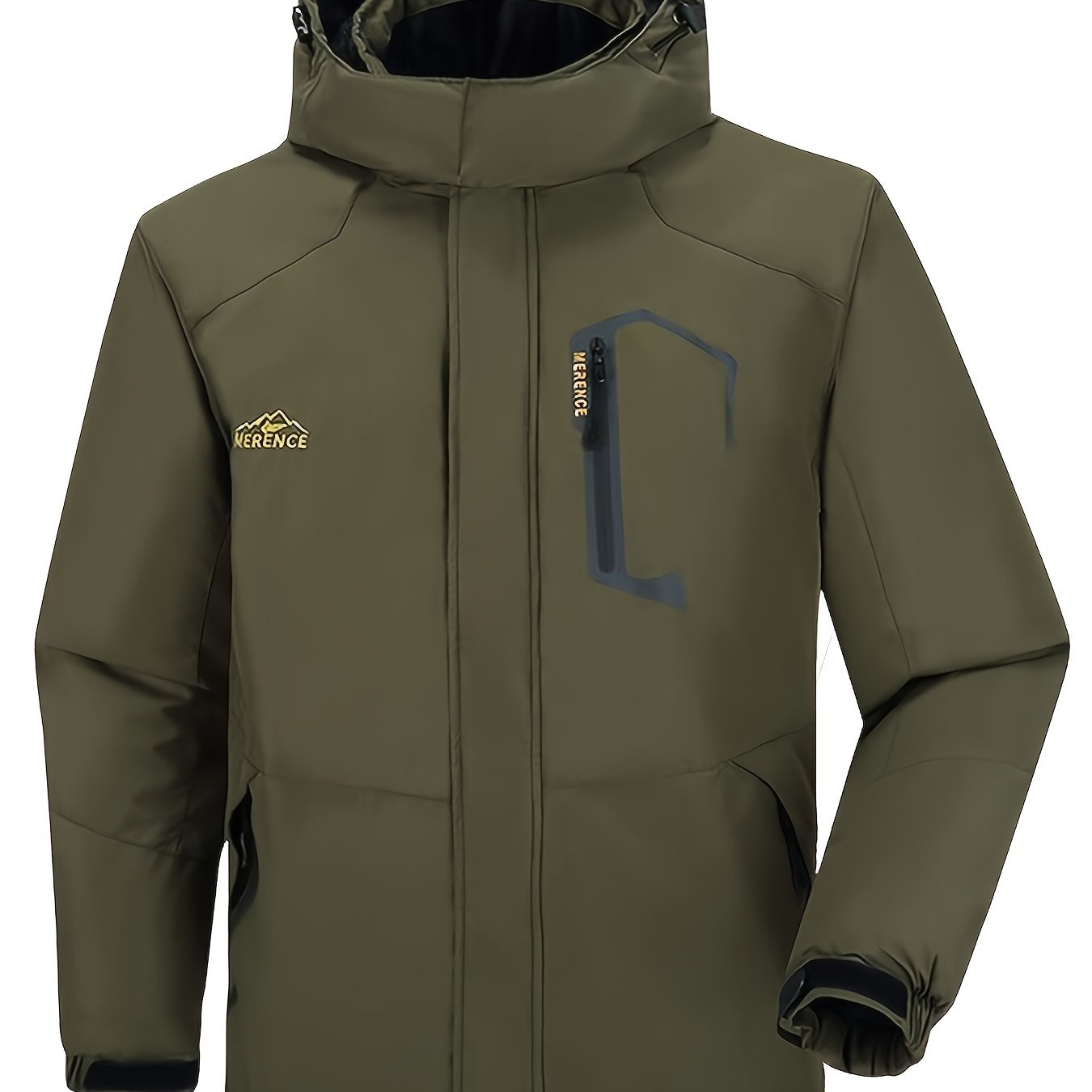  CREATMO US Ski Jacket Men Mens Mountain Waterproof Fleece  Windproof Rain Army Green S : Clothing, Shoes & Jewelry