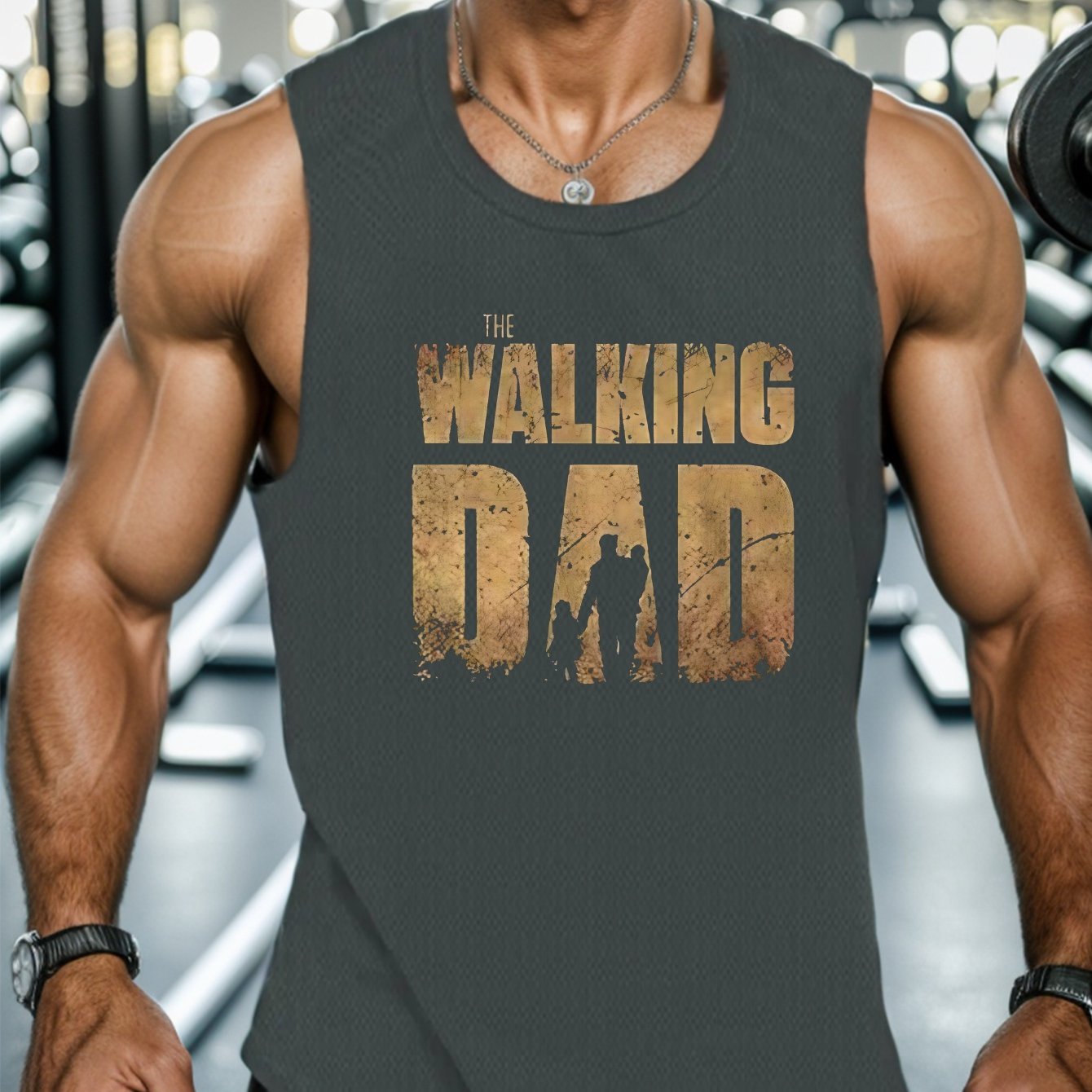 TEMU The Classic Men's Vest From The Walking Dad Collection